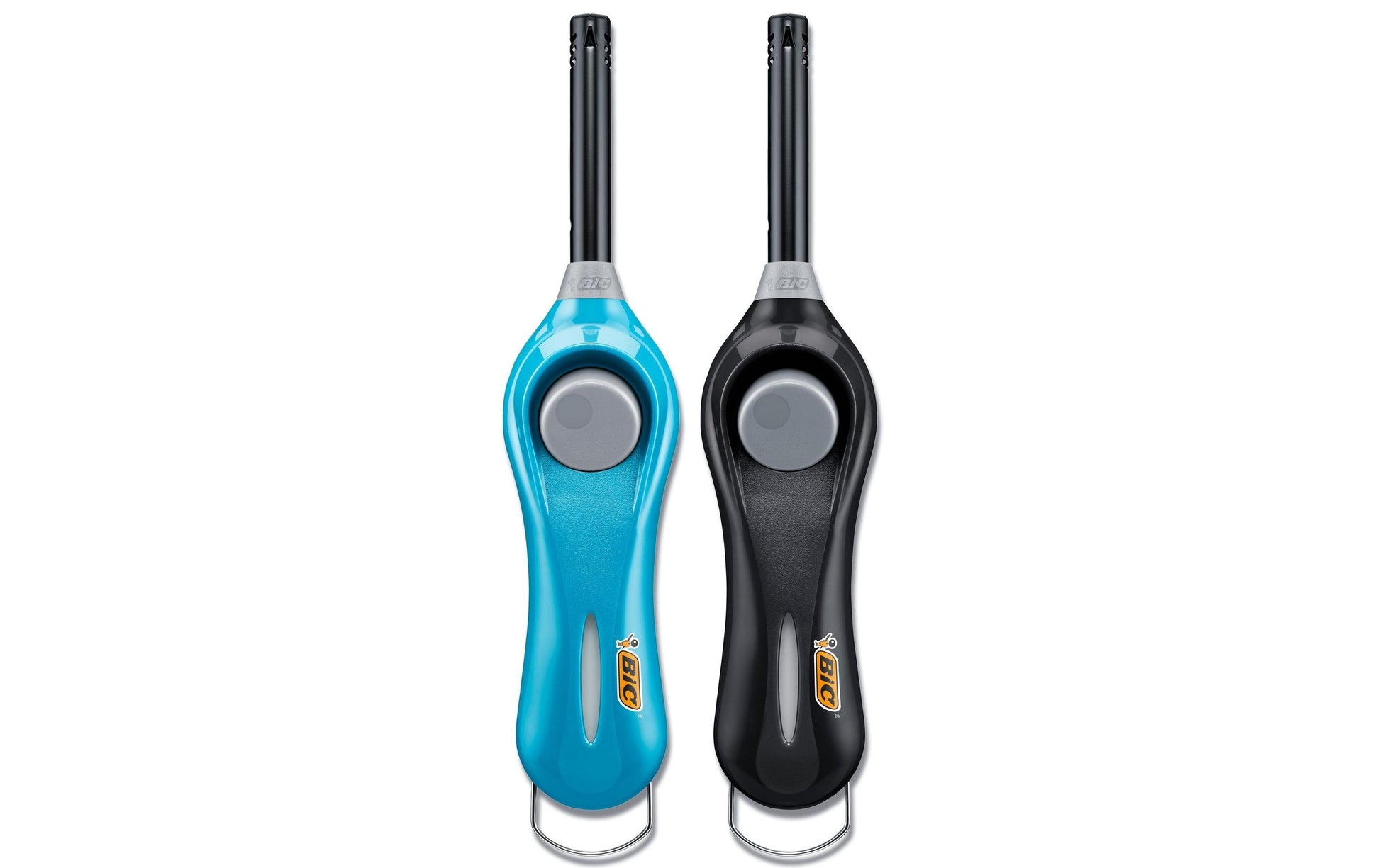 BIC Multifunktionsfeuerzeug Megalighter U140 – ergonomischer Kunststoffgriff, 6 cm Zündvorrichtung – mehrfarbig