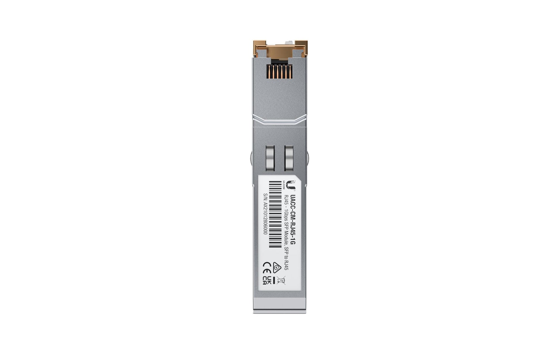 Ubiquiti UACC-CM-RJ45-1G SFP-Transceiver – Kupfer (RJ-45), 1 Gbit/s, 100 m, Grau