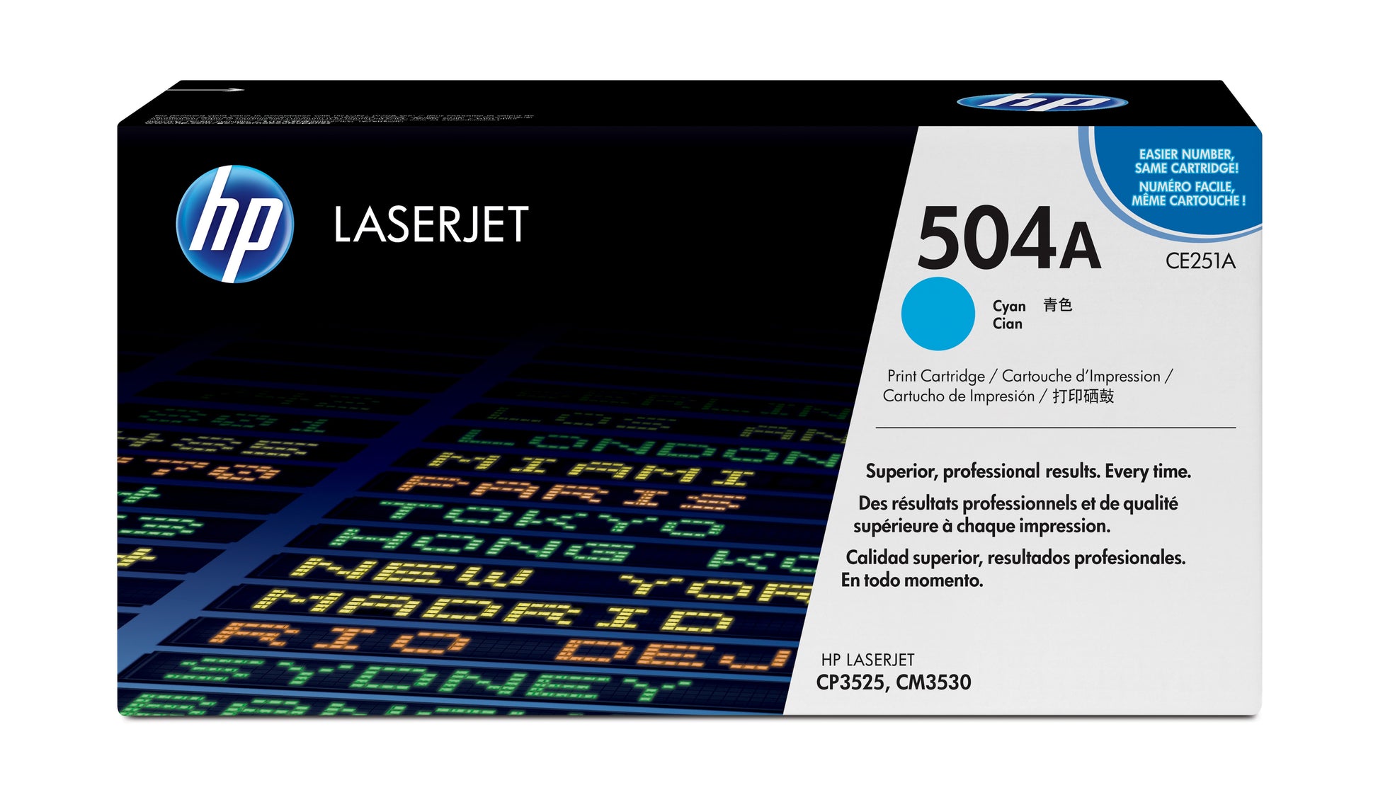 HP Toner 504A – cyan, 7000 Seiten