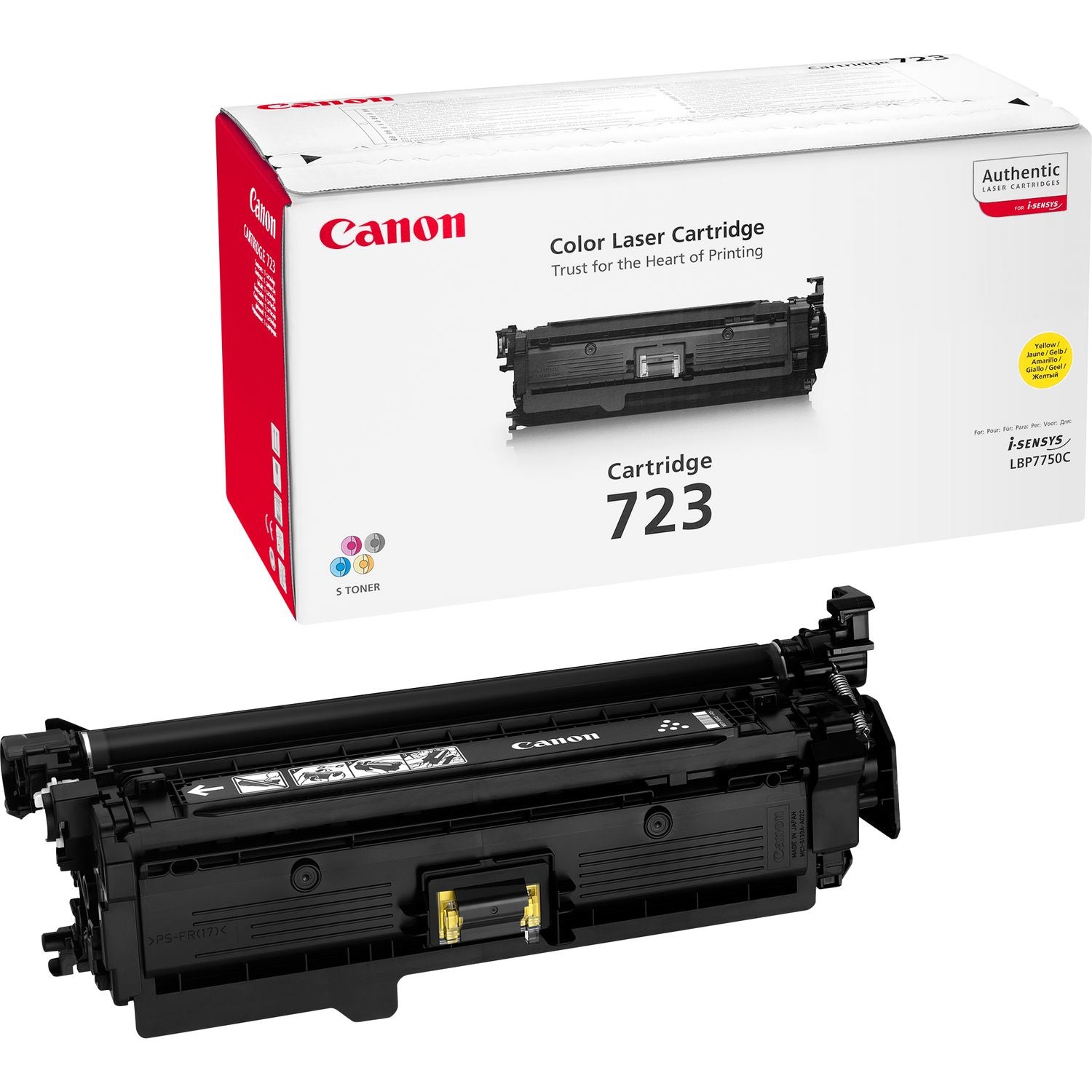 Canon Toner 2641B002 – gelb, 8500 Seiten – für Canon i-SENSYS LBP7750Cdn