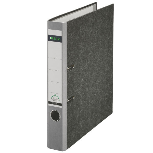 Leitz 180° Ordner – für A4 – Rückenbreite 5,2 cm – Grau, Wolkenmarmor
