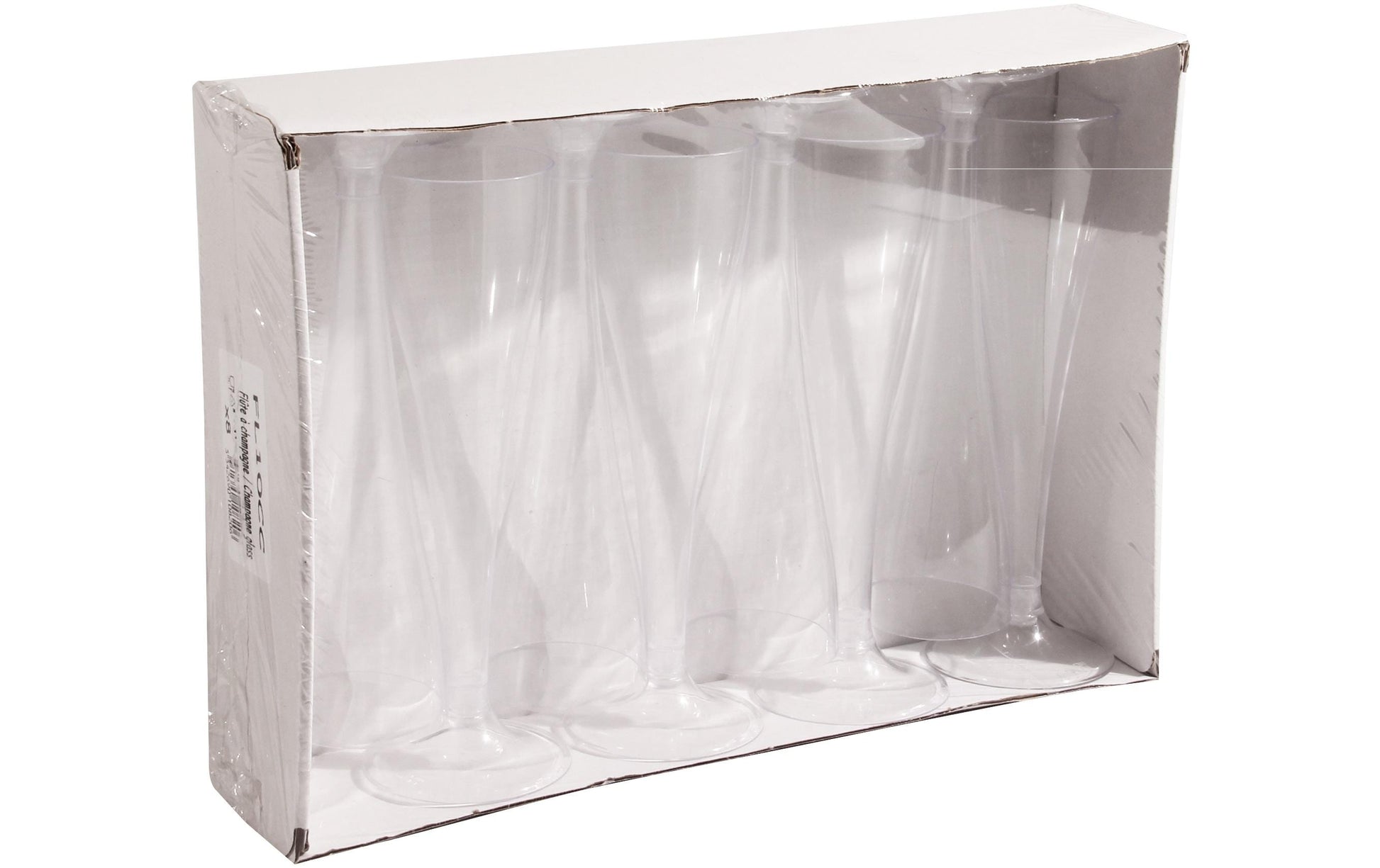 Weita Sektglas mit Stiel, PS – 1,0 dl – transparent – 8 Stk.