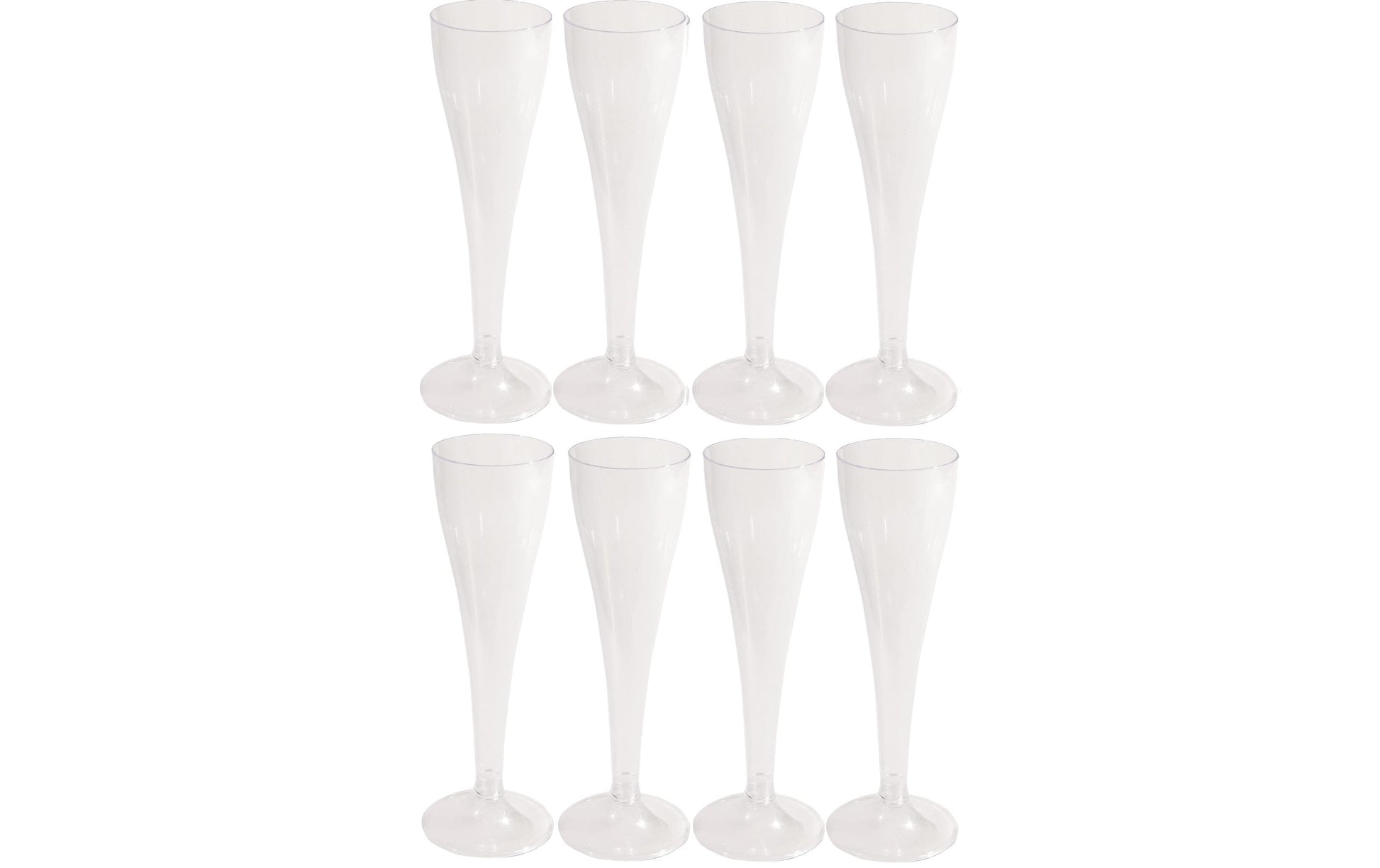 Weita Sektglas mit Stiel, PS – 1,0 dl – transparent – 8 Stk.