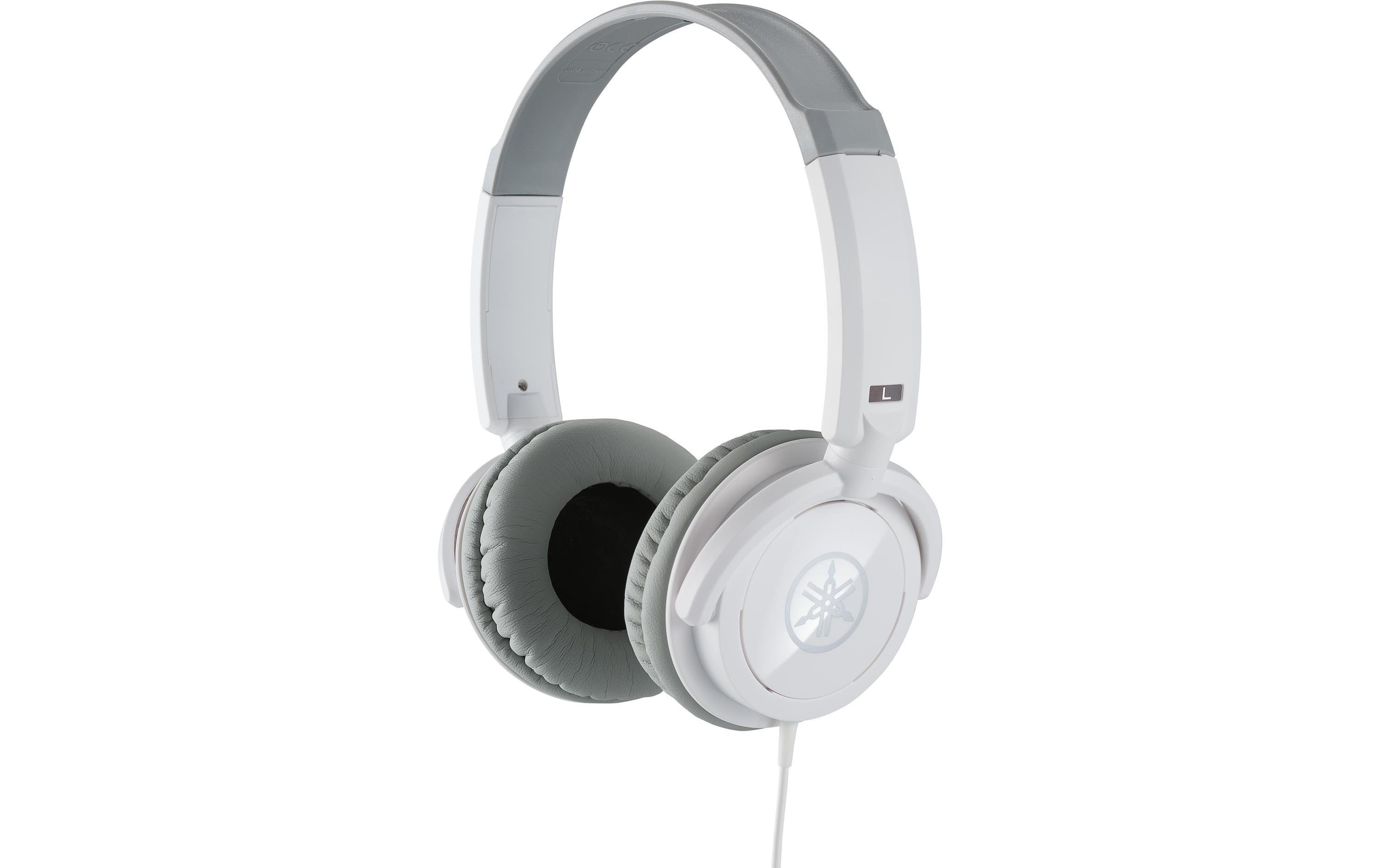 Yamaha HPH-100WH – On-Ear Kopfhörer – kabelgebunden, geschlossen – weiss, 46 Ω