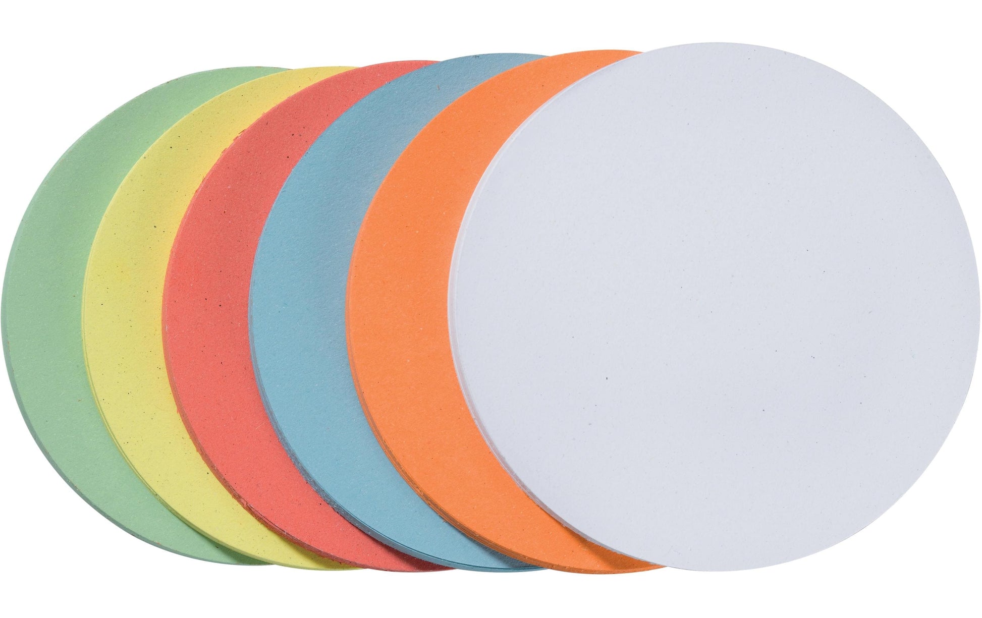 Franken Moderationskarten Kreis – Ø 14 cm, mehrfarbig, 130 g/m²