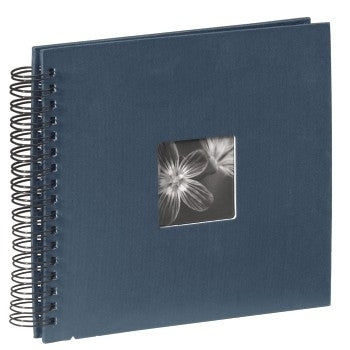 Hama Fotoalbum – Blau, mit Pergaminzwischenblättern, Papier, 280 × 240 mm