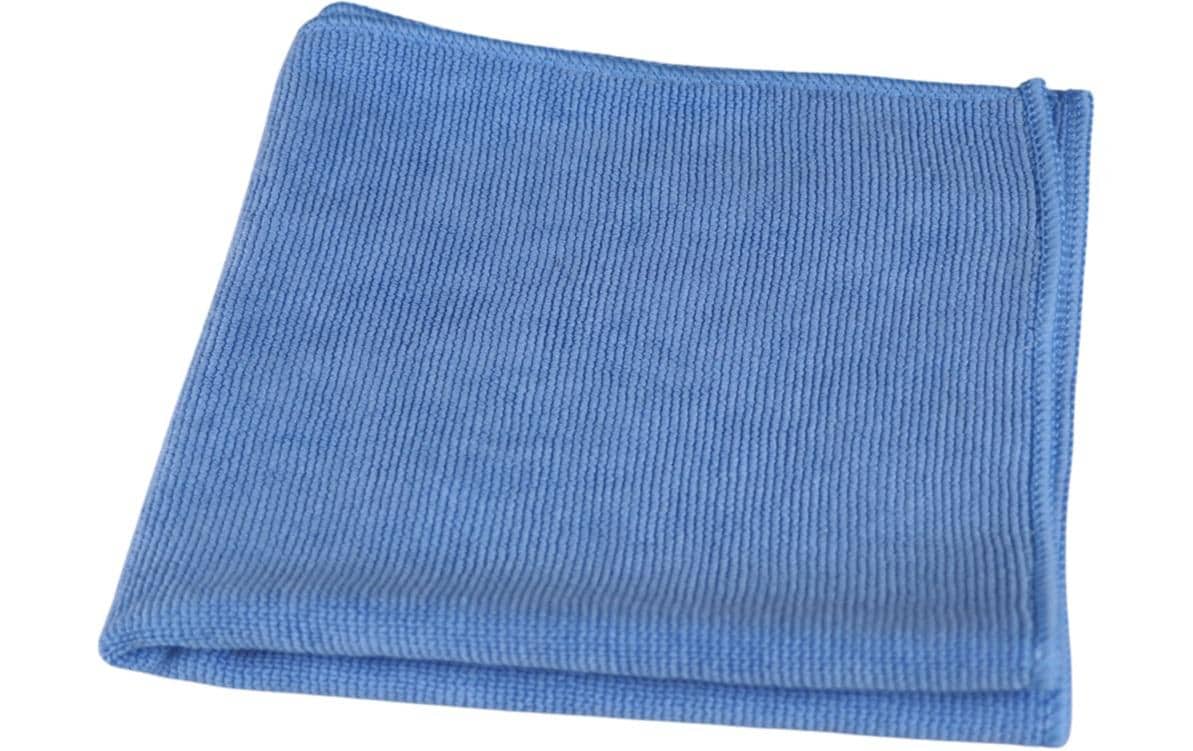 Edi Baur Mikrofasertuch – Blau – 40 × 40 cm – Polyester – 5er-Set