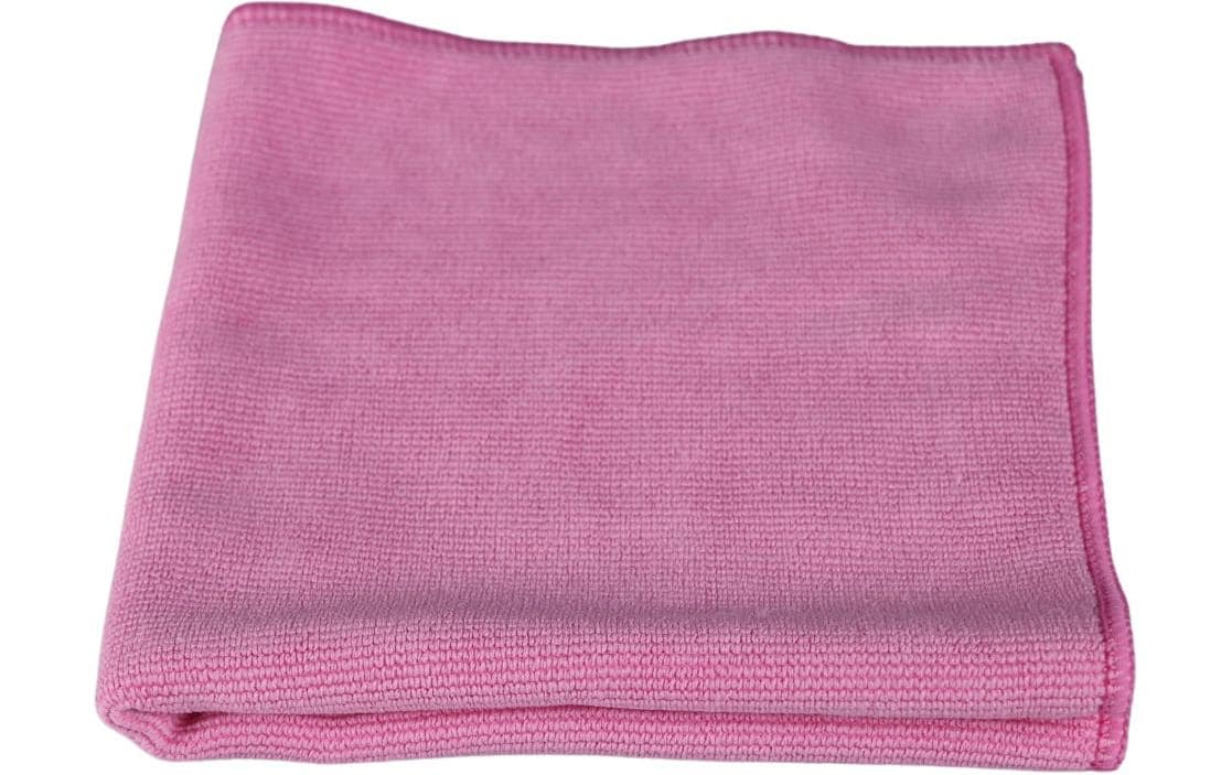 Edi Baur Mikrofasertuch Long Life – Rot – 40 × 40 cm – Polyester – 5er-Set