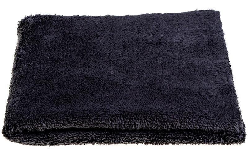 Edi Baur Mikrofasertuch Hydrofil – Schwarz – 40 × 40 cm – 2er-Set