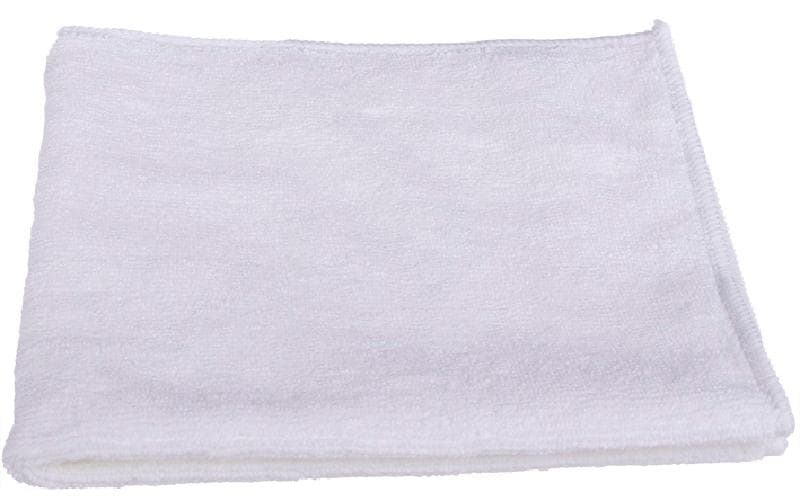Edi Baur Mikrofasertuch – Weiss – 40 × 40 cm – Polyester – 5er-Set