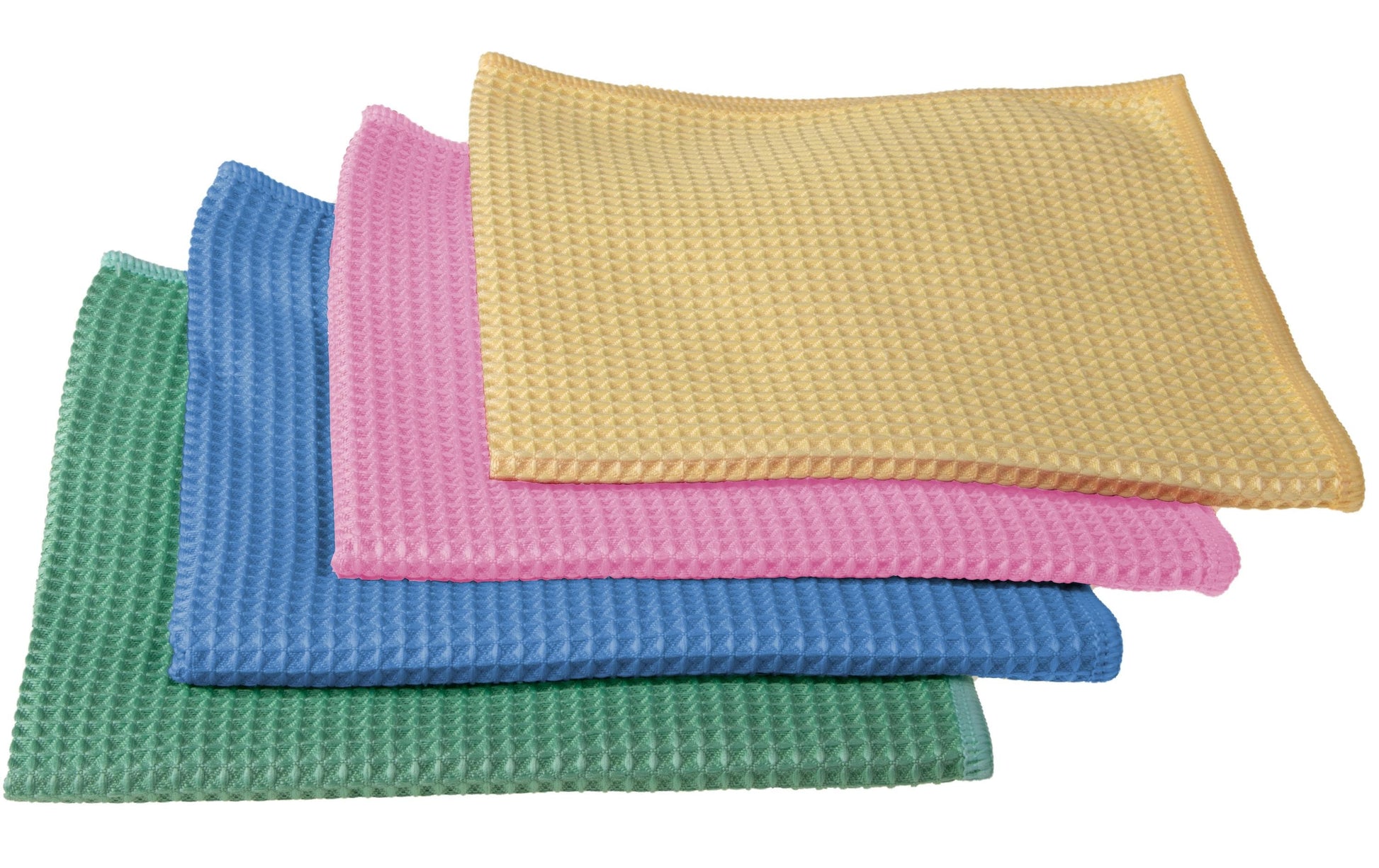 Edi Baur Mikrofasertuch – Gelb – 40 × 40 cm – 5er-Set