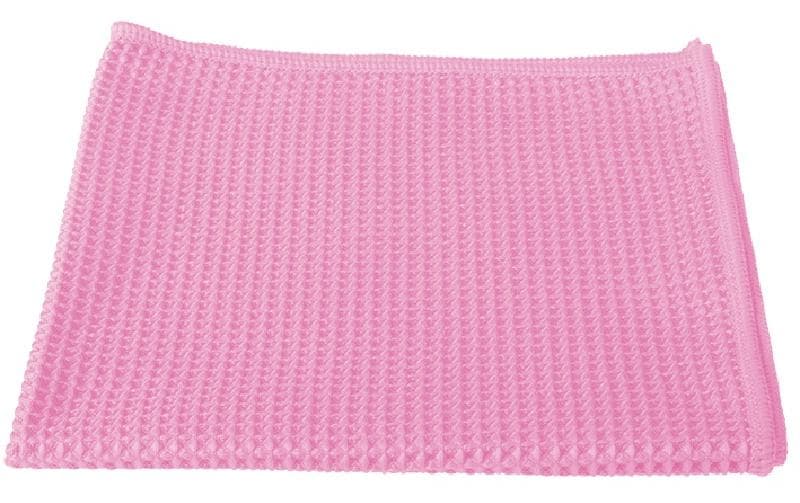 Edi Baur Mikrofasertuch – Rosa – 40 × 40 cm – 5er-Set