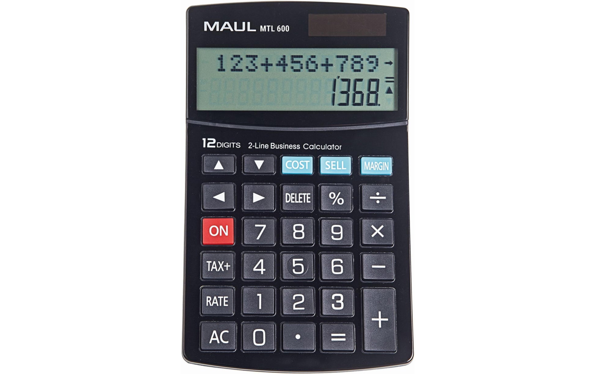 MAUL Tischrechner MTL 600 – Schwarz