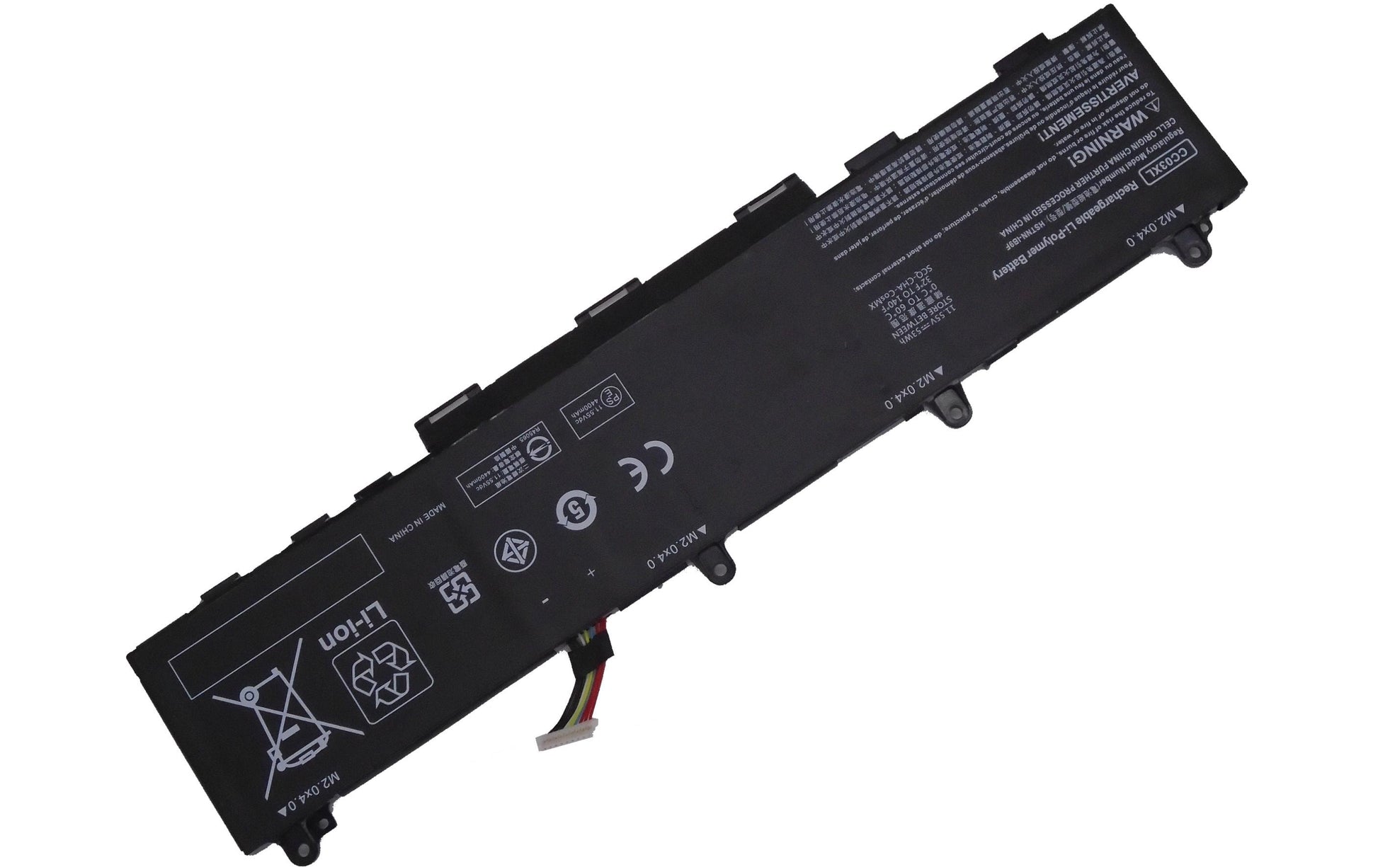 Vistaport Notebook-Akku – für HP Elite 830/835/840/845 (7.–8. Gen.) – 50,8 Wh, 11,55 V – Schwarz