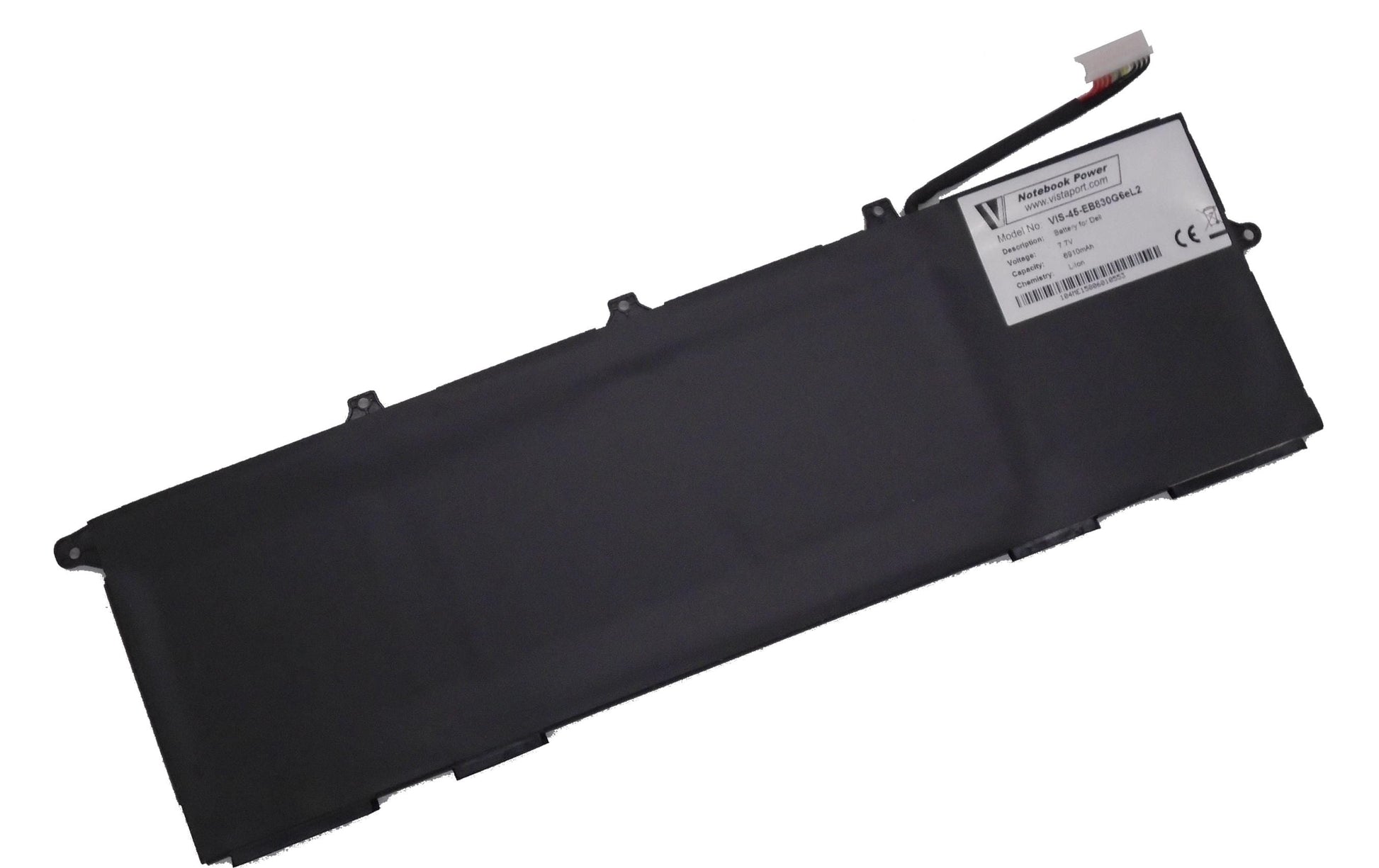 Vistaport Notebook-Akku – für HP EliteBook 830 G6 – 53,2 Wh, 7,7 V (4 Zellen) – Schwarz