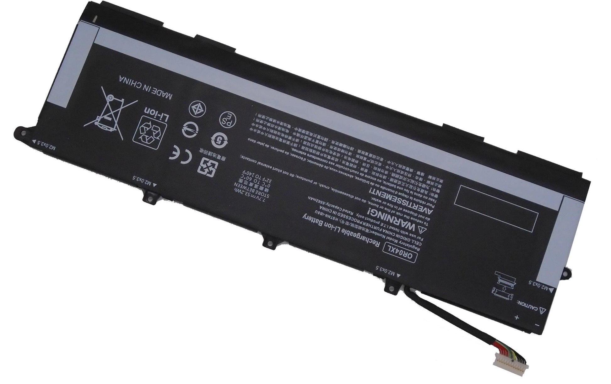 Vistaport Notebook-Akku – für HP EliteBook 830 G6 – 53,2 Wh, 7,7 V (4 Zellen) – Schwarz