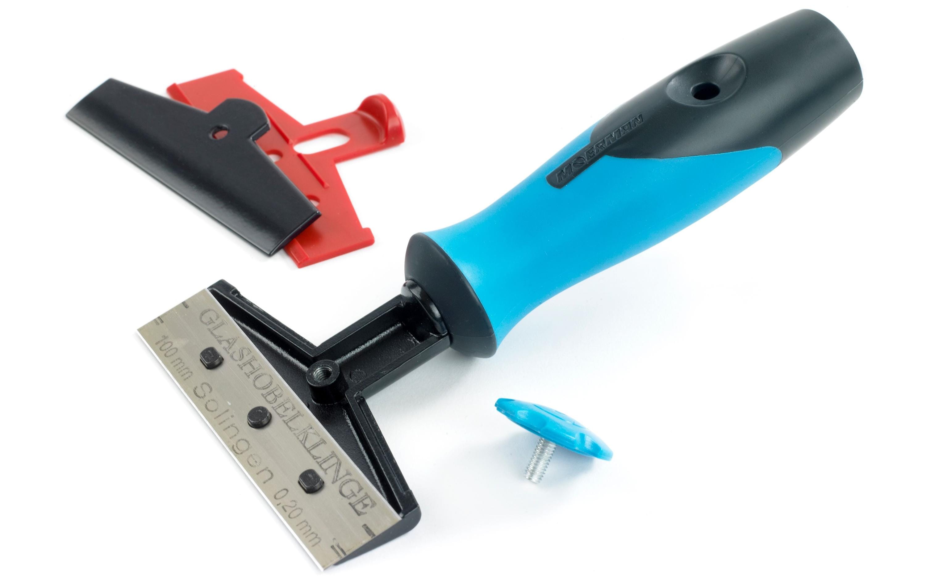 Edi Baur Schaber Premium – 20 Stk. Ersatzklingen – 10 cm – Stahl