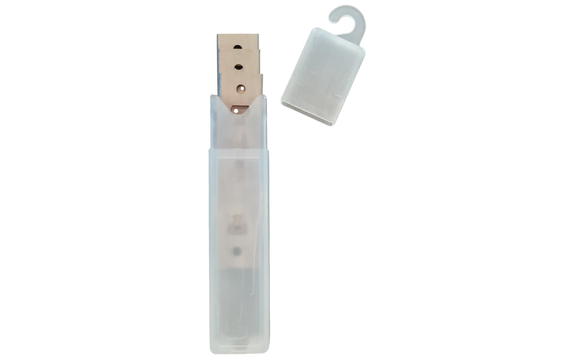 Edi Baur Schaber Premium – 20 Stk. Ersatzklingen – 10 cm – Stahl