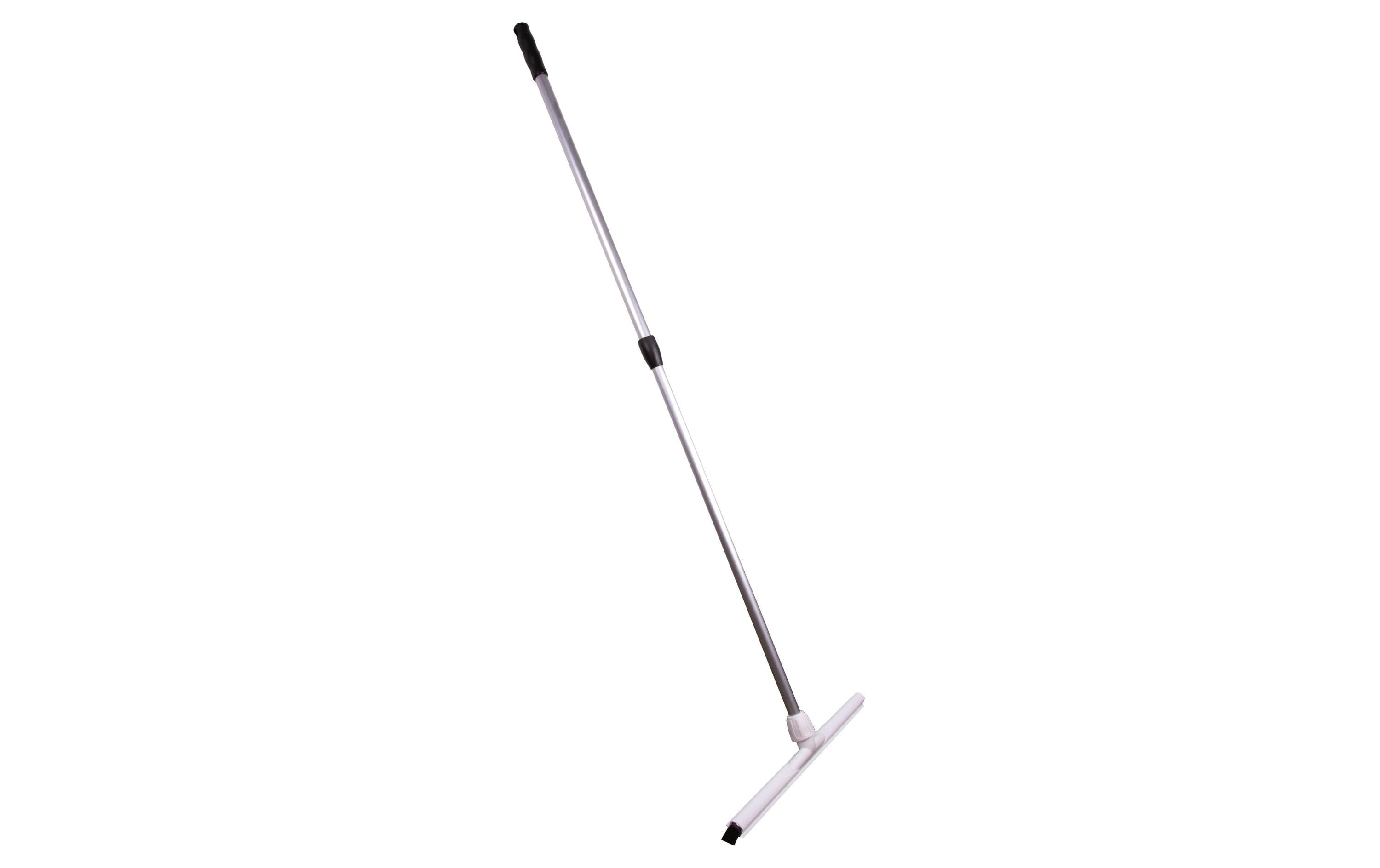 Edi Baur Flachwischer – 55 cm – Teleskopstiel 89–155 cm – Naturkautschuk
