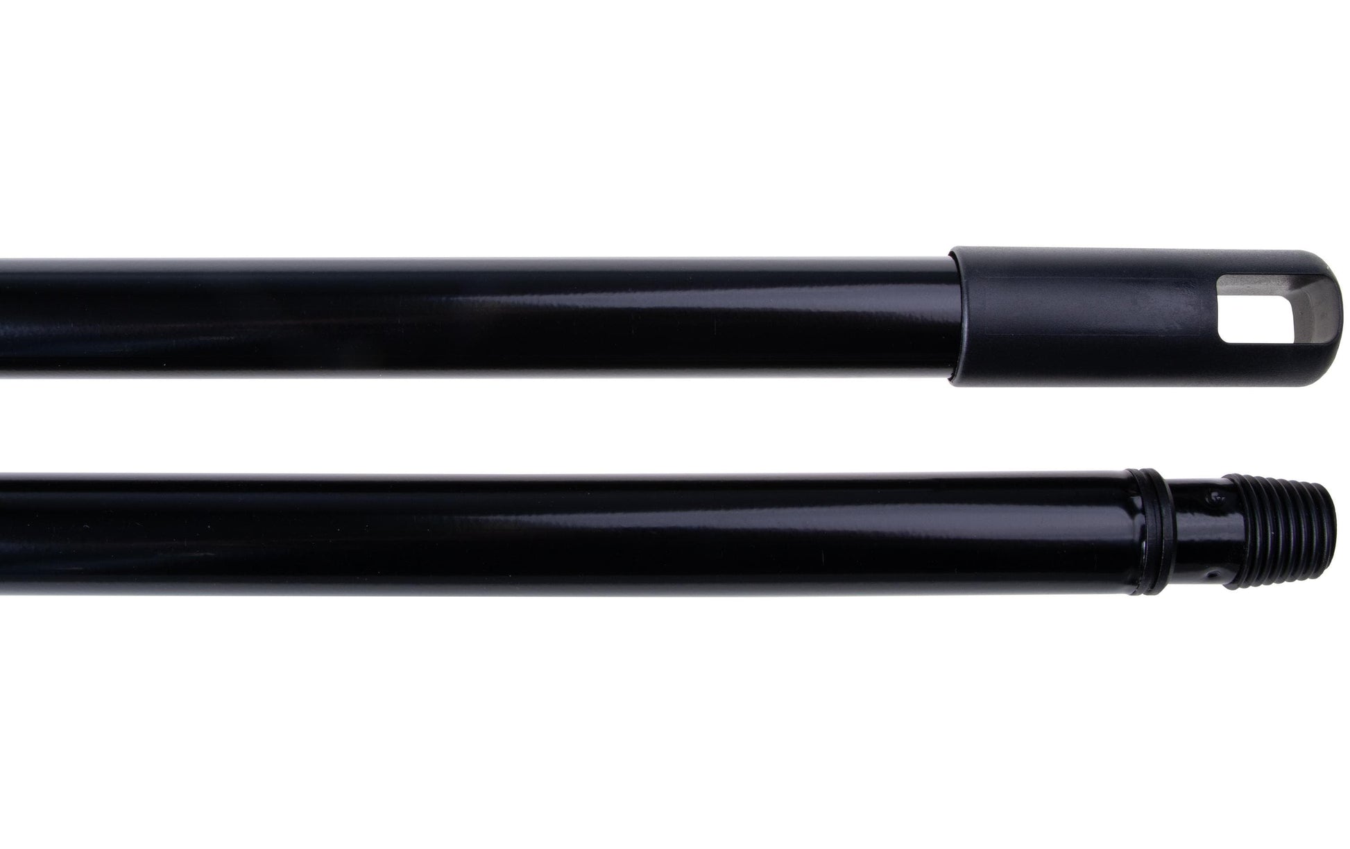 Edi Baur Besen – 40 cm, Teleskopstiel 79–142 cm, Rosshaarmischung, Polypropylen (PP), Schwarz