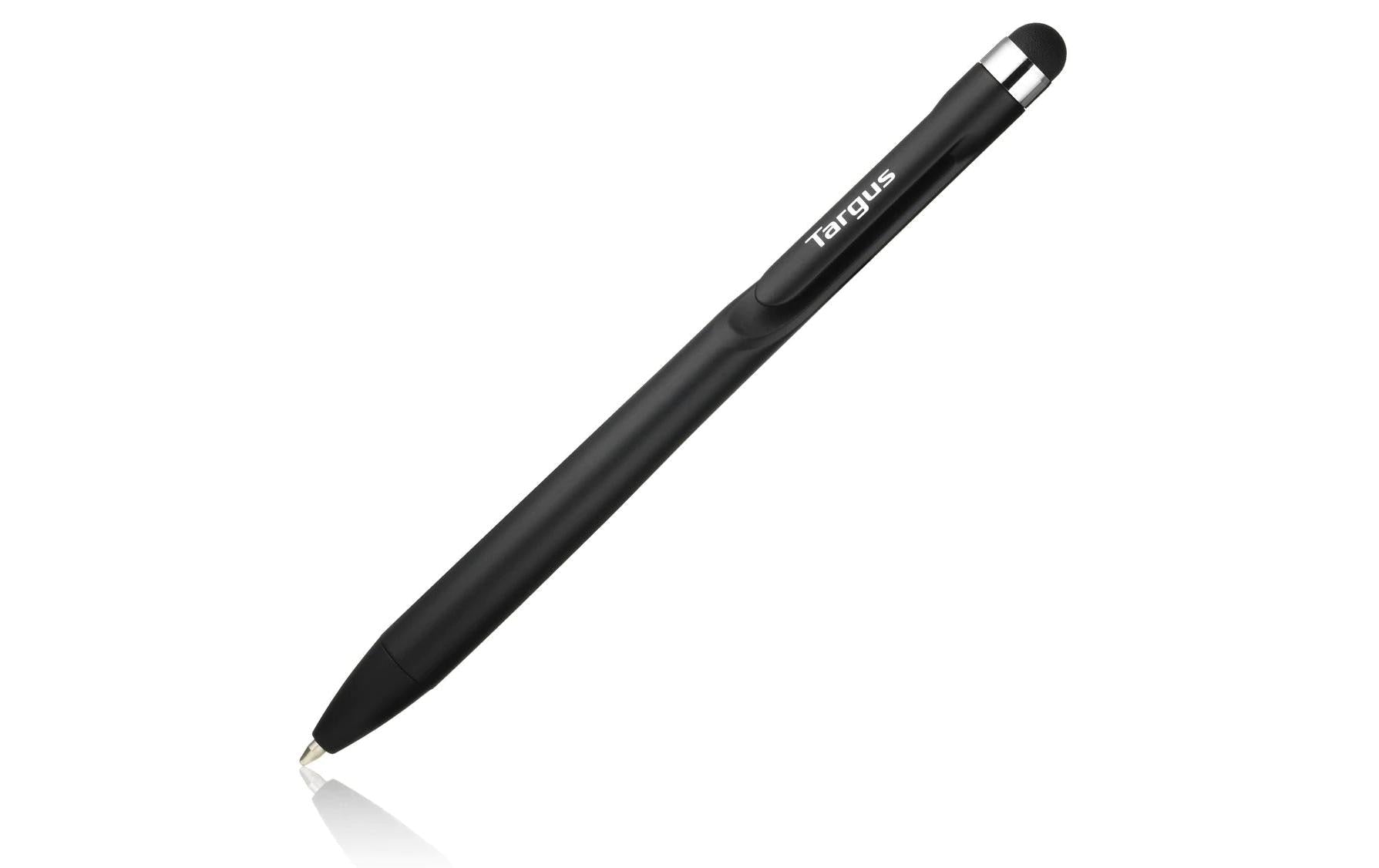 Targus Eingabestift für kapazitive Touchscreens – mit Kugelschreiber, passiv – Schwarz