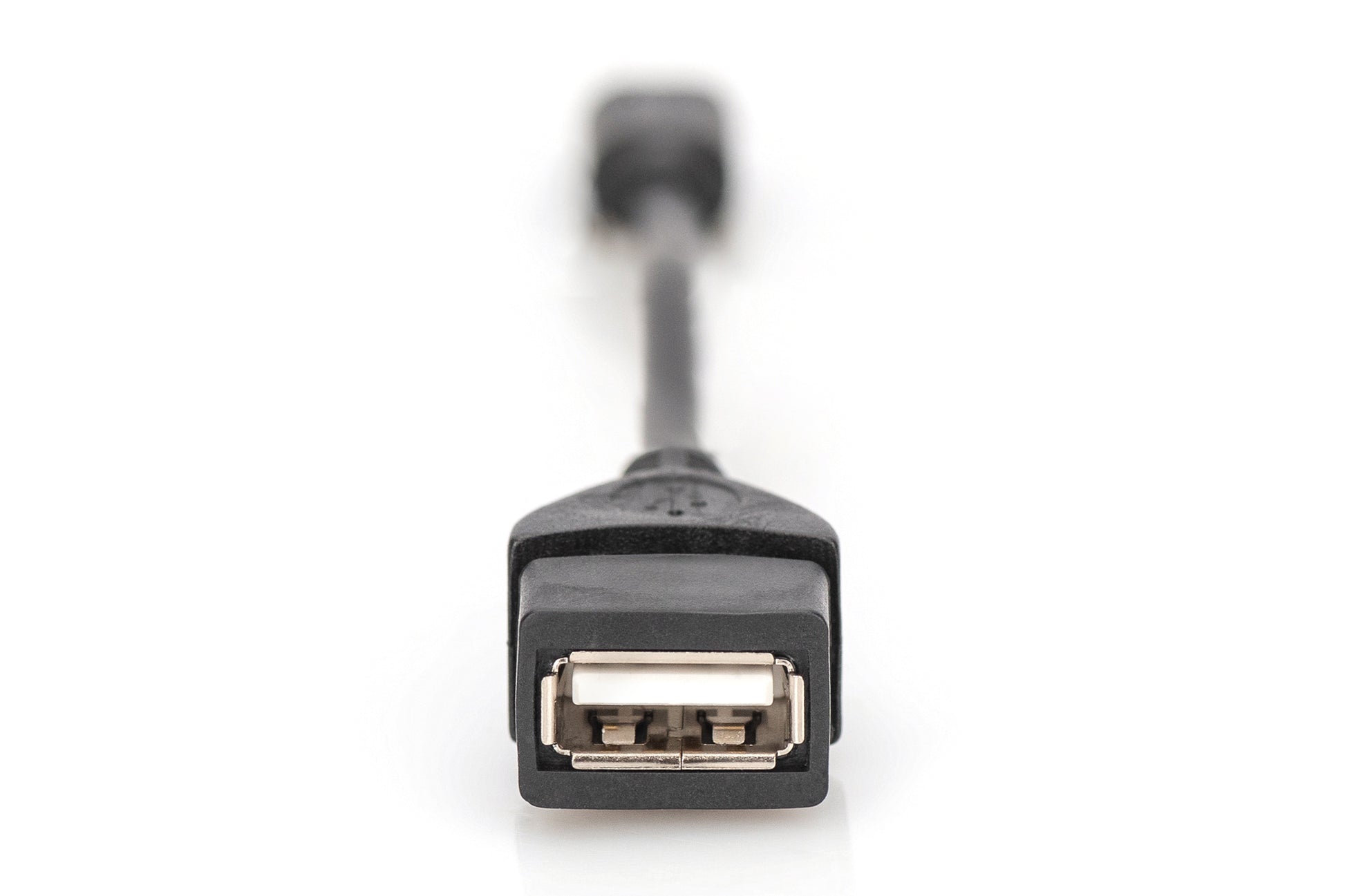 Digitus USB-Kabel, Mini-USB zu USB-A, 0,2 m, USB 2.0