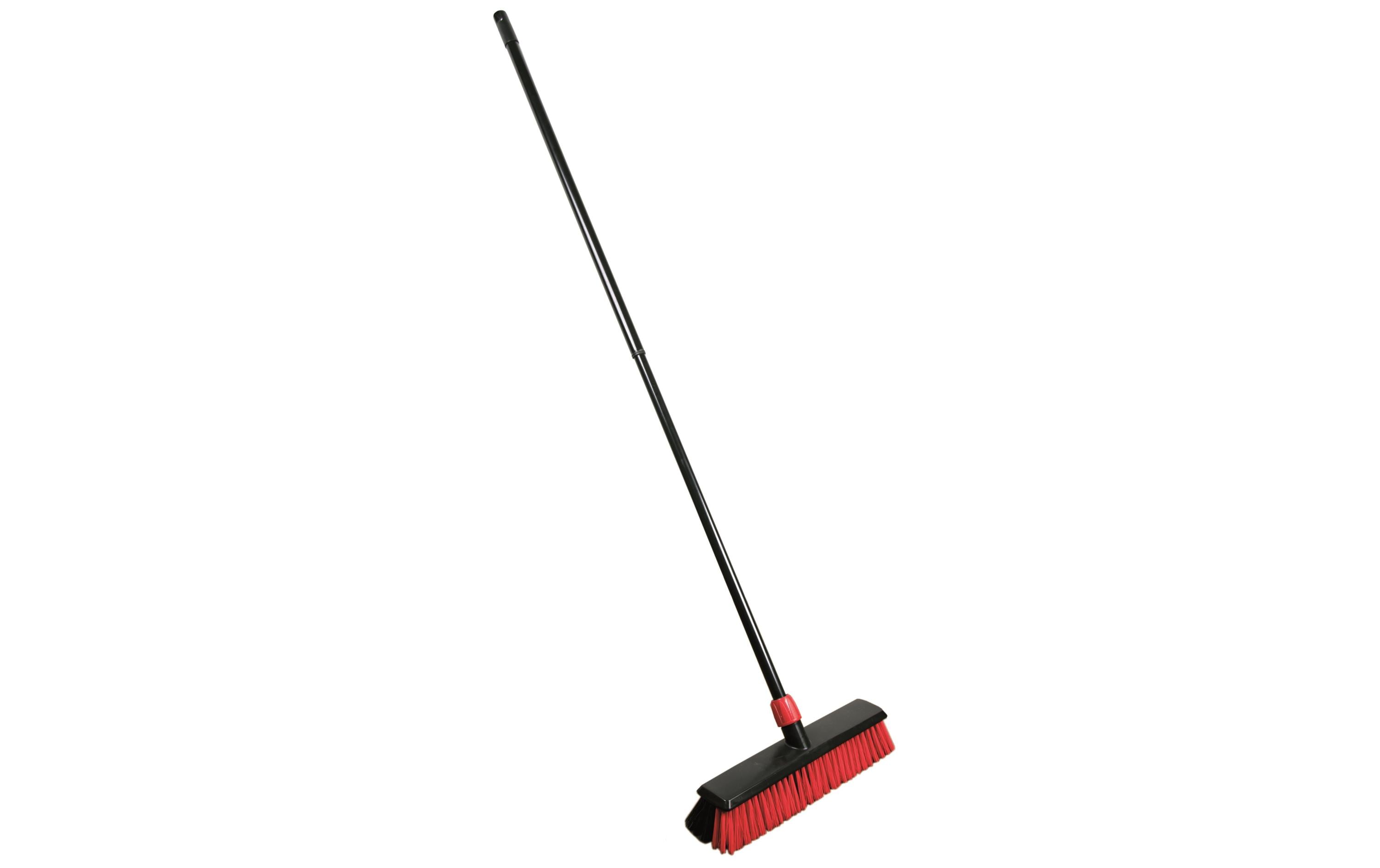 Edi Baur Bodenwischer – 40 cm, 79–142 cm, Polypropylen (PP), rot