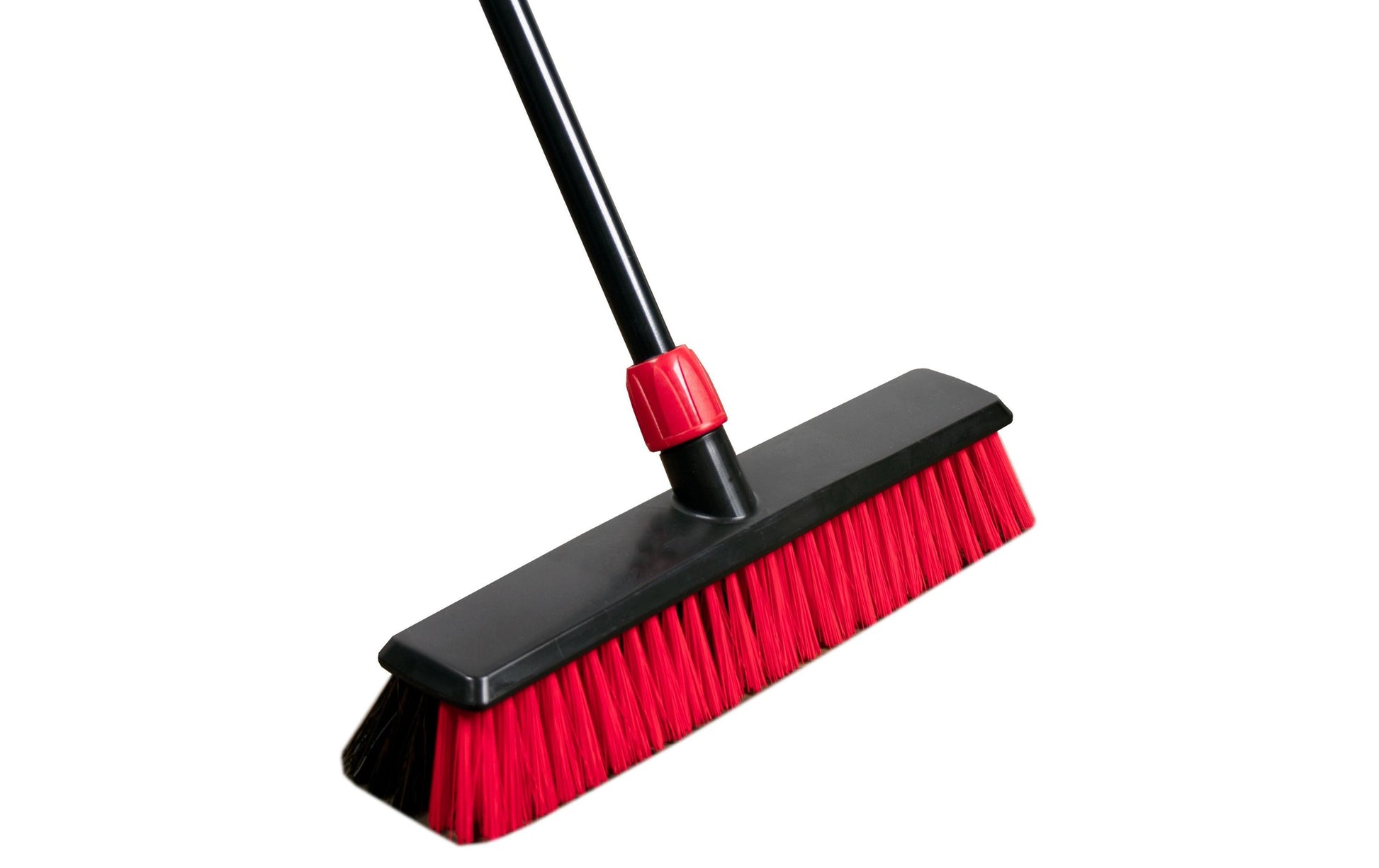 Edi Baur Bodenwischer – 40 cm, 79–142 cm, Polypropylen (PP), rot
