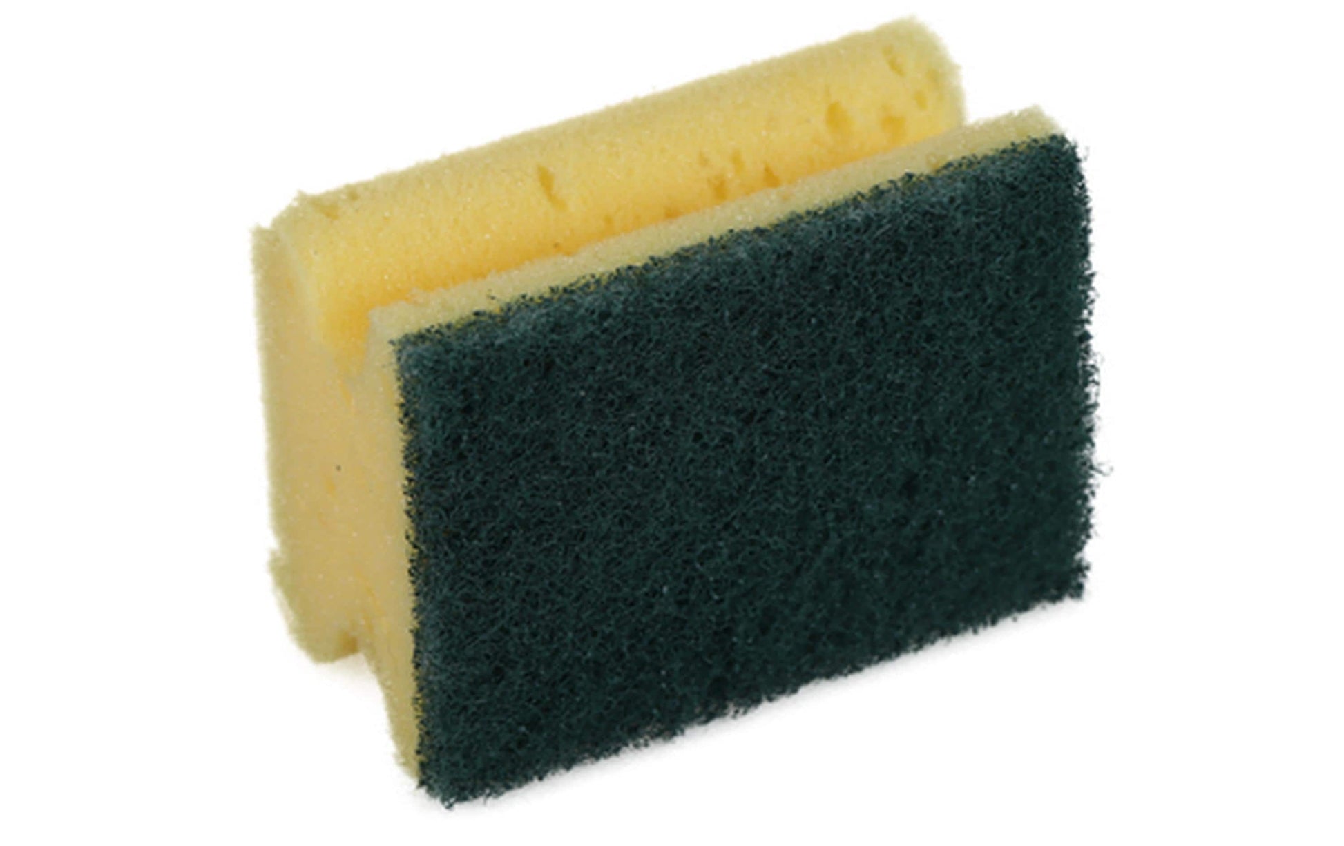 Edi Baur Scheuerschwamm – Kunststoff, für Glas, 9,5 × 7 × 4,8 cm, mehrfarbig, 10 Stk.