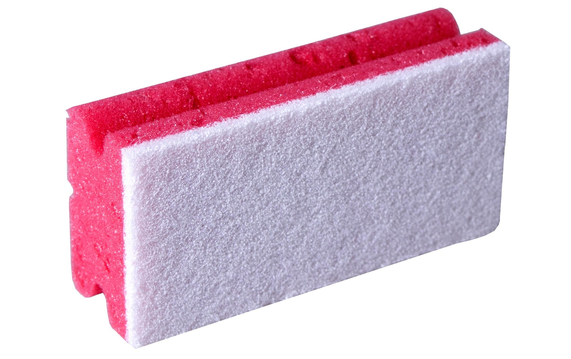 Edi Baur Padschwamm Profi – Kunststoff, für Edelstahl, 15,3 × 7,7 × 4,8 cm, rot, 10 Stk.