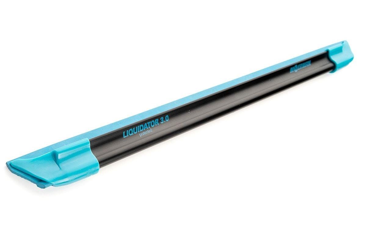 Edi Baur Flachwischer Premium Snapper – 45 cm – Edelstahl/Kunststoff – Türkis