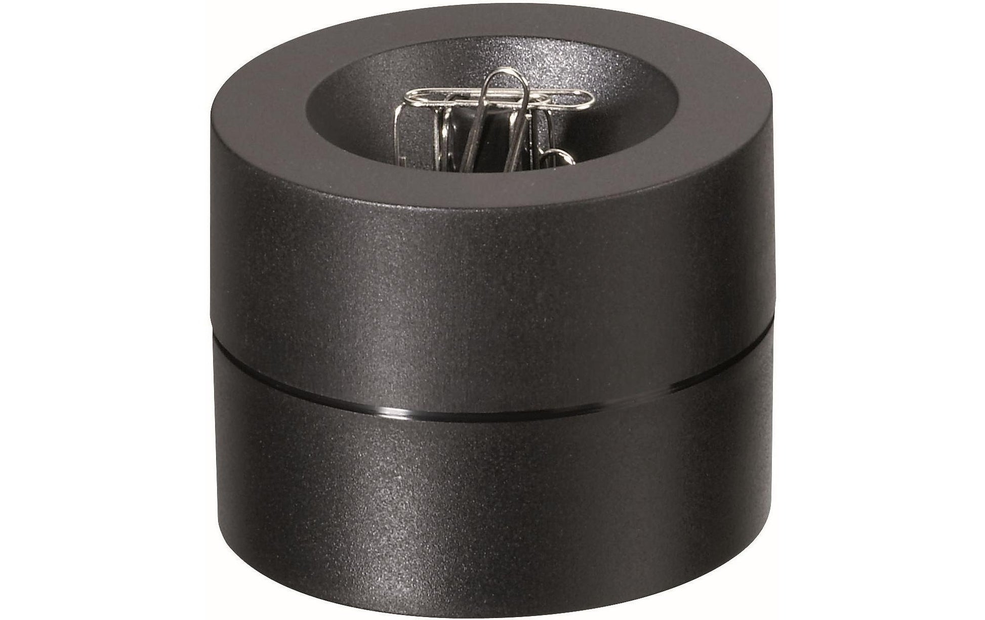 MAUL Klammerspender – Kunststoff, Schwarz, 73 × 60 mm