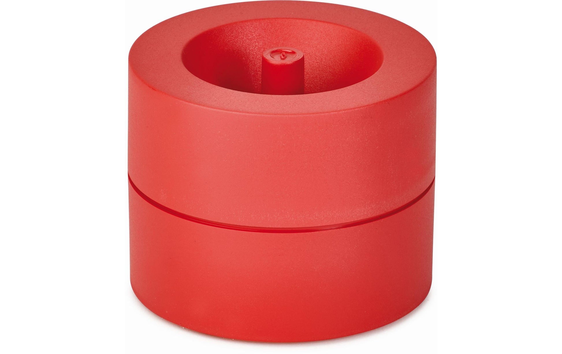 MAUL Klammerspender – Kunststoff, Rot, 73 × 60 mm