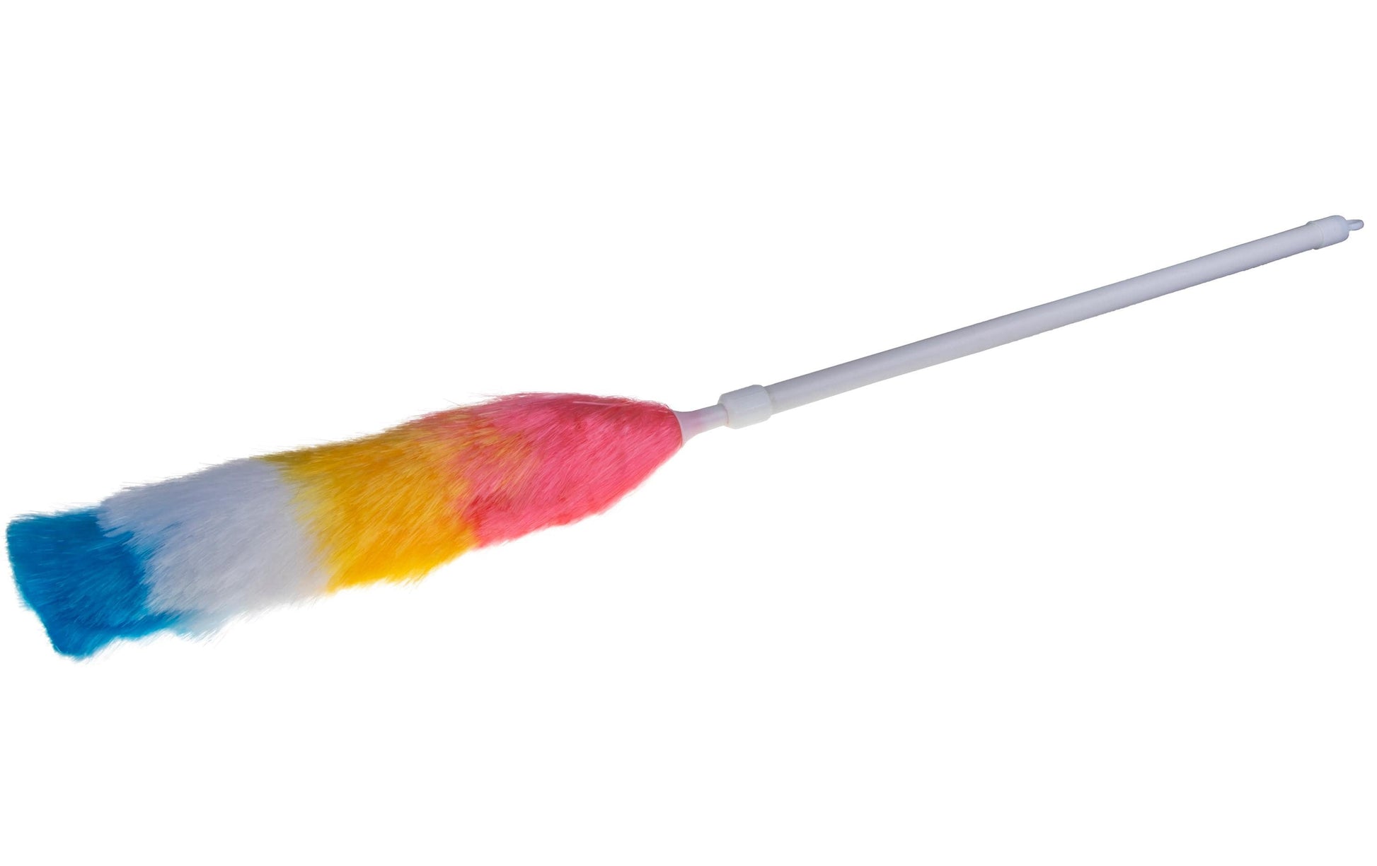 Edi Baur Staubwedel – Teleskopstiel 85–125 cm, Polypropylen (PP), Weiss, für Heizkörper, 1 Stück