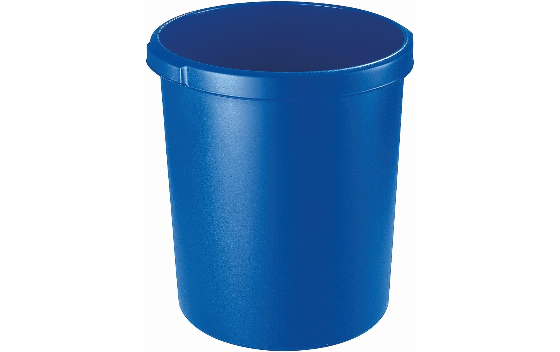 HAN Papierkorb KLASSIK – 30 l – Kunststoff (PP), rund – blau