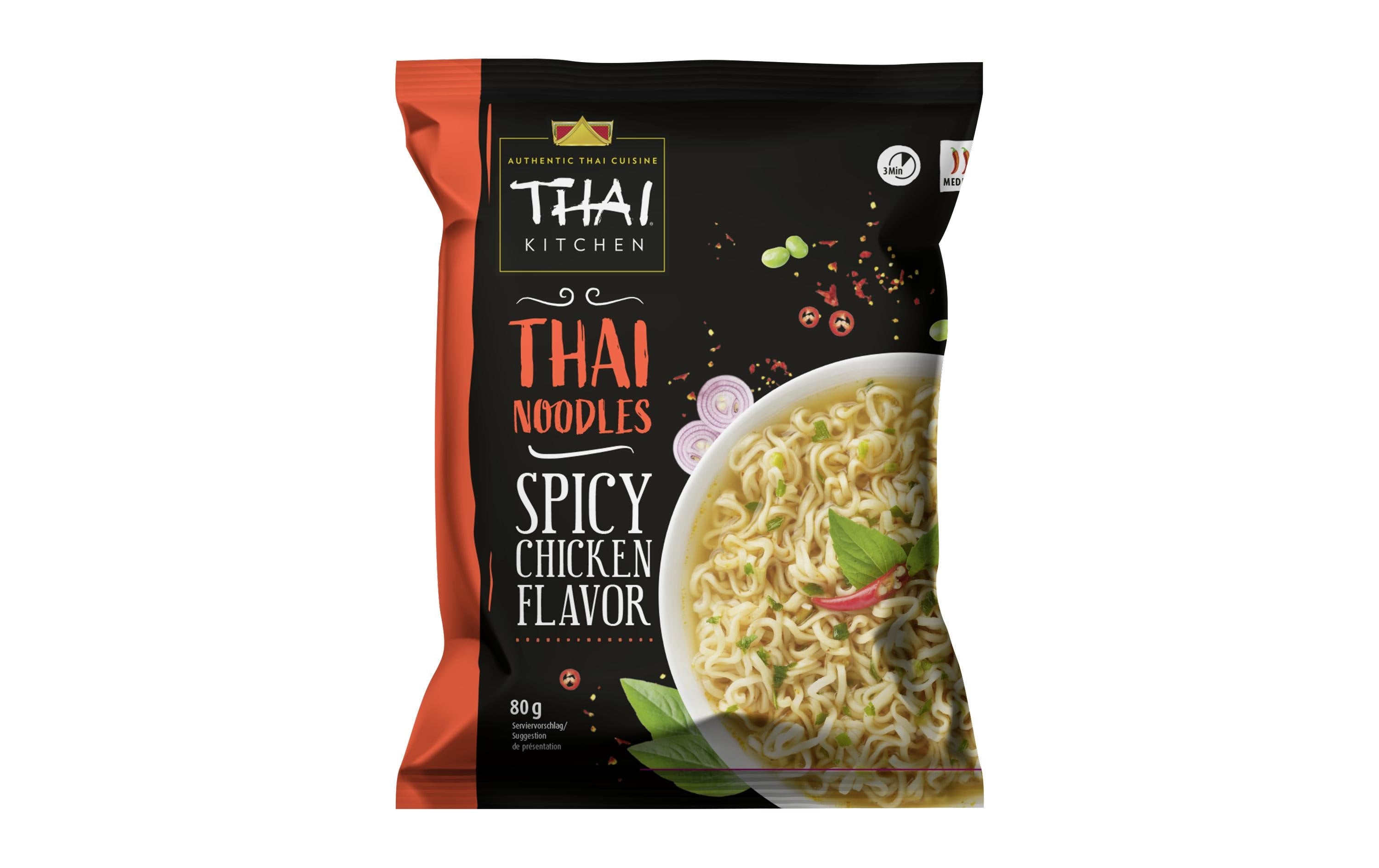 Thai Kitchen Instantnudeln Poulet & scharf – 80 g