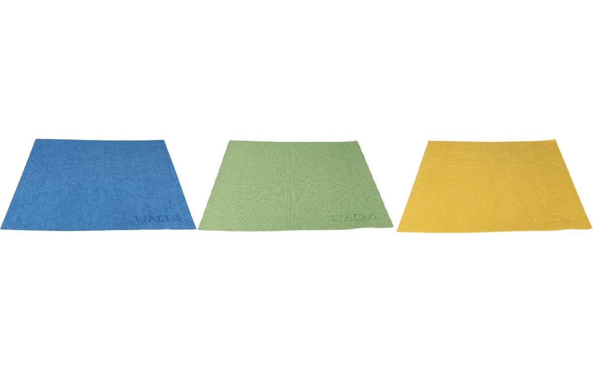 Edi Baur Mikrofasertuch Brilliant – assortiert – 35 × 40 cm – Polyester – 3er-Set