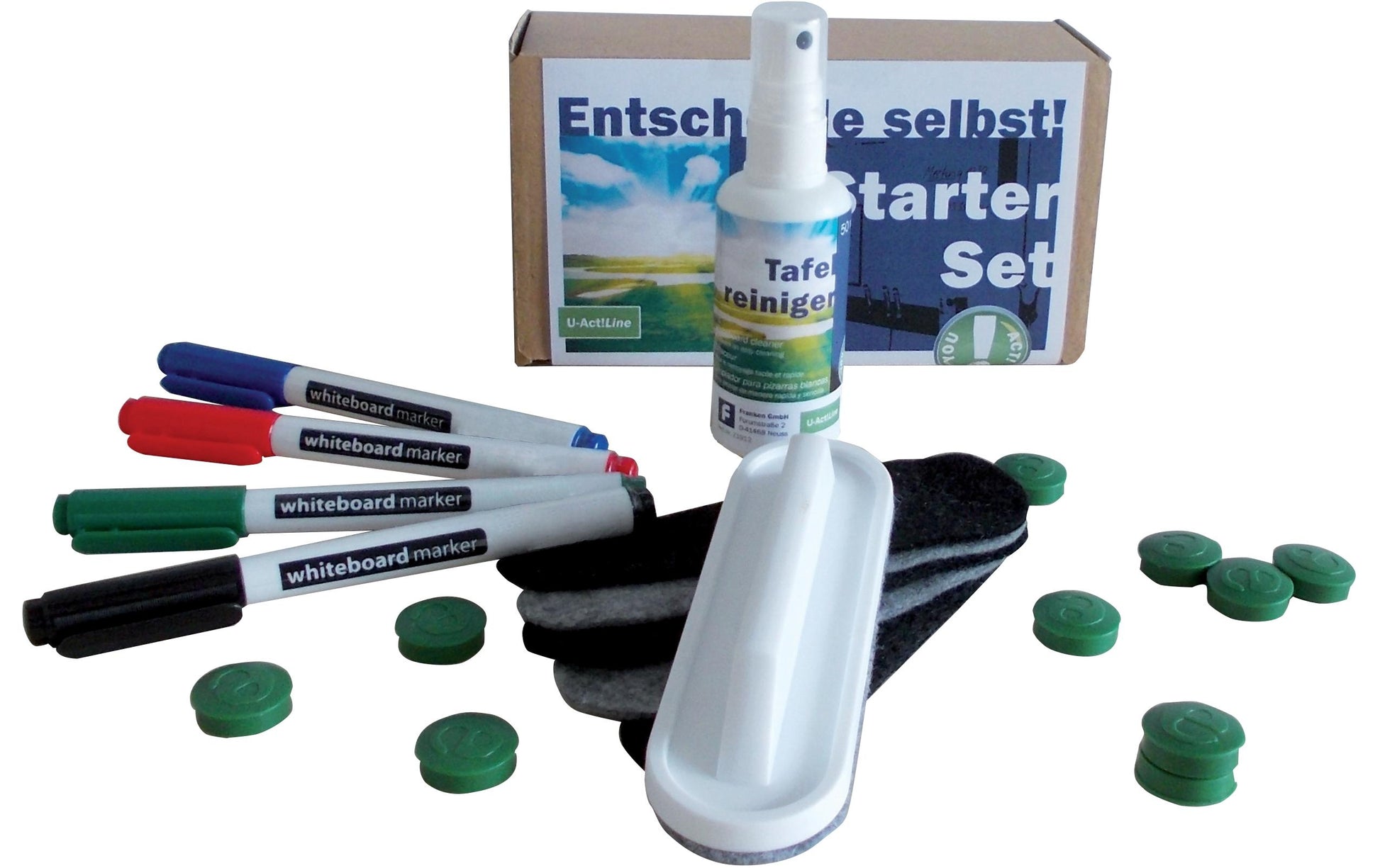Franken U-Act Line Starter-Set – für Magnettafeln