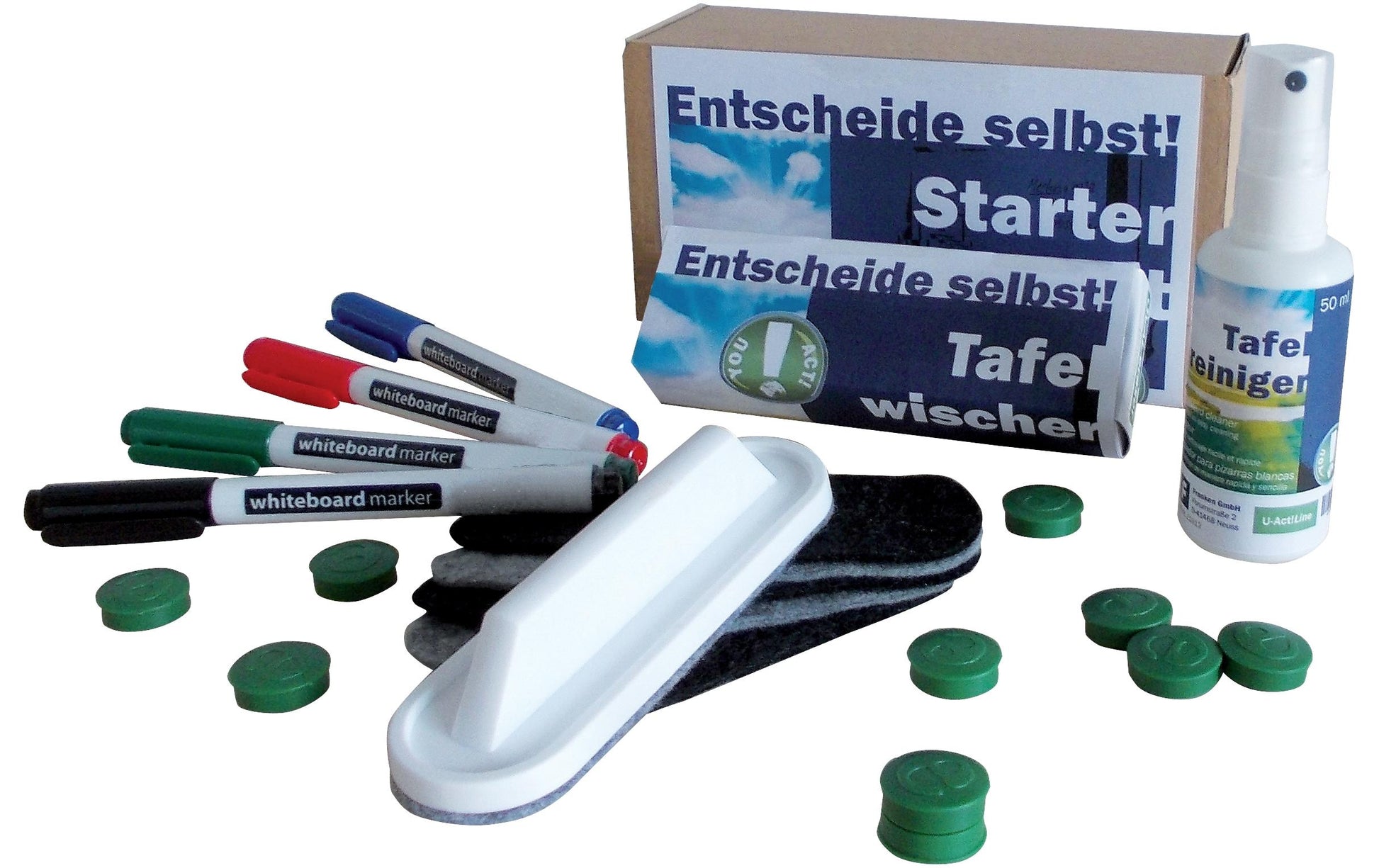 Franken U-Act Line Starter-Set – für Magnettafeln