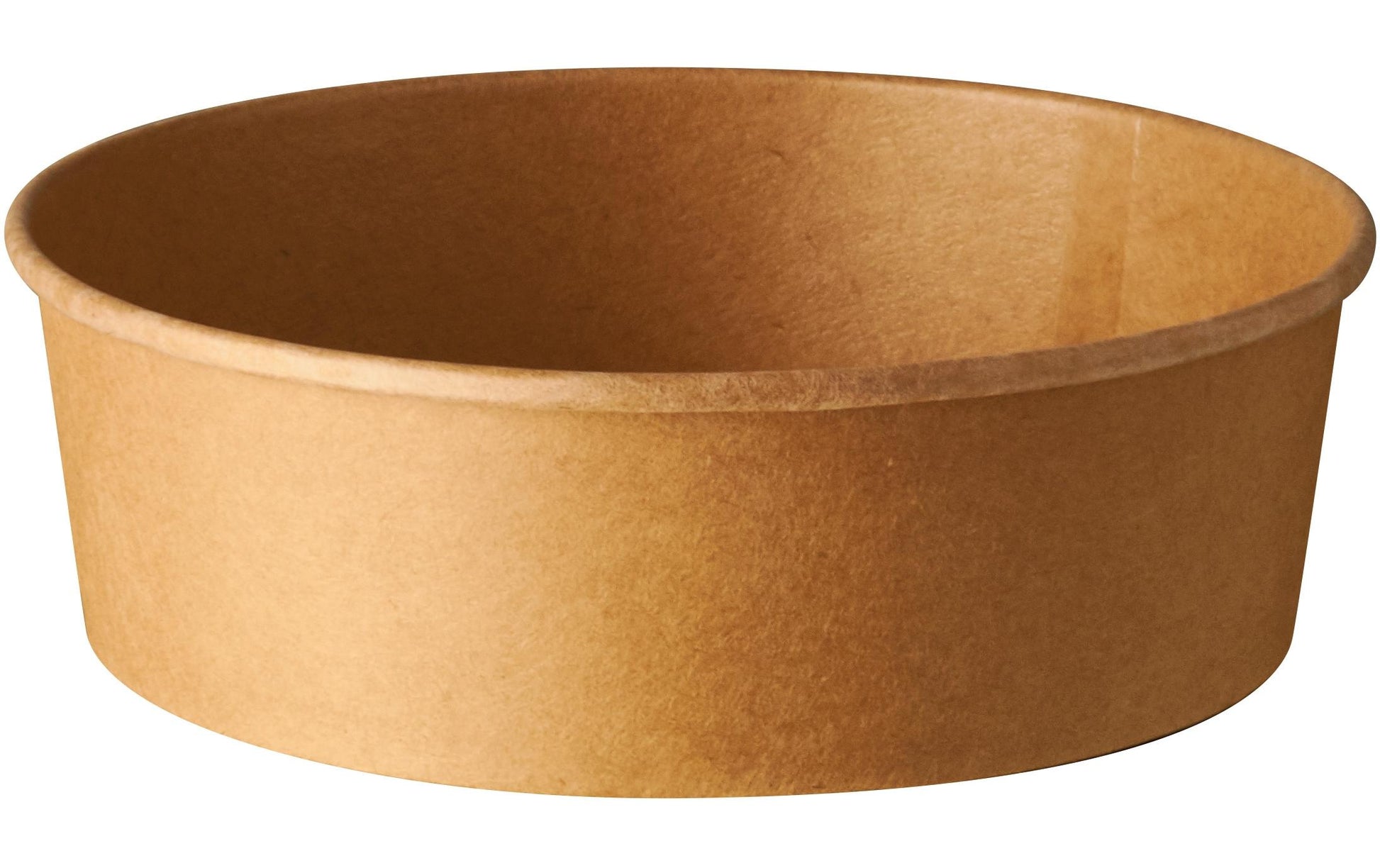 Papstar Salatschalen Karton – 500 ml, Ø 15 cm, braun, 50 Stück