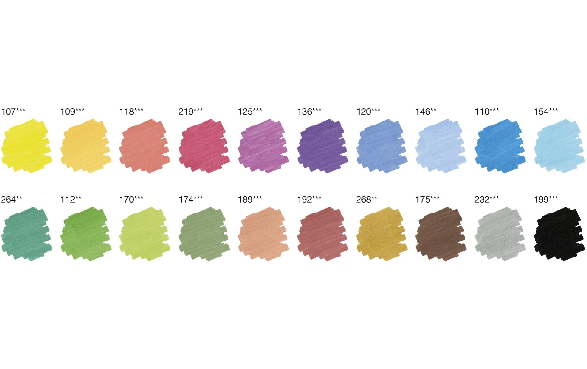 Faber-Castell PAP Filzstifte, Doppelspitze – Feine Spitze, 0,8 mm, wasserfest, 20 Farben