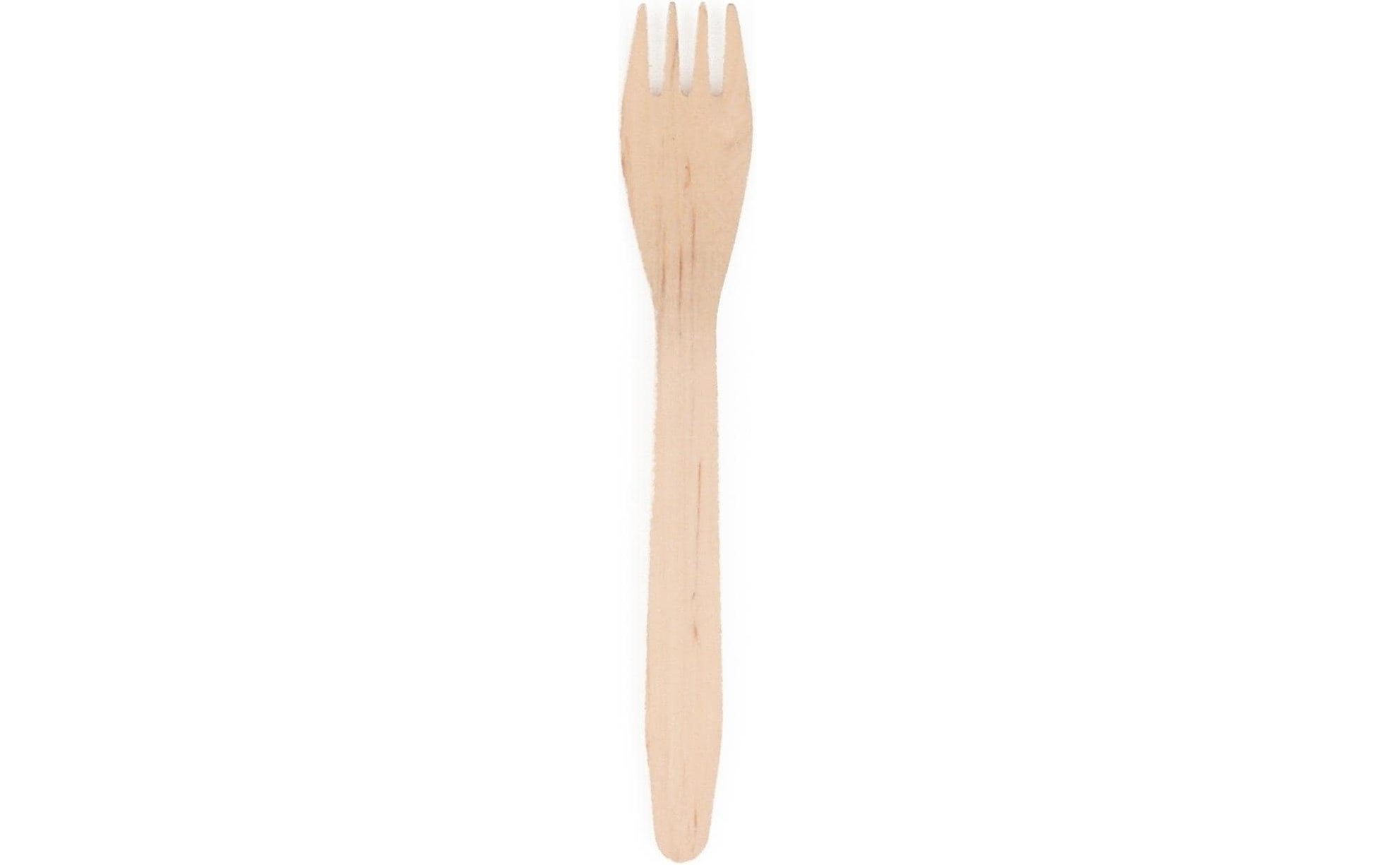 Papstar Holzgabel, 16,5 cm – 25 Stk.