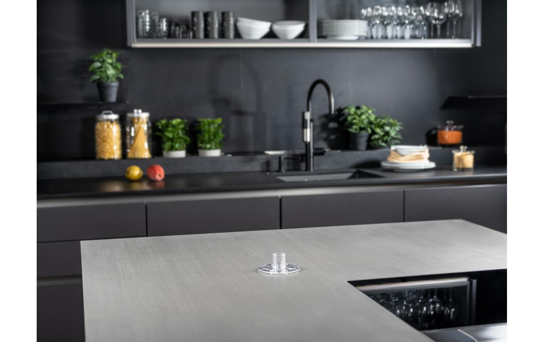 Bamix Pulverscheibe – Kunststoff, transparent, für Stabmixer