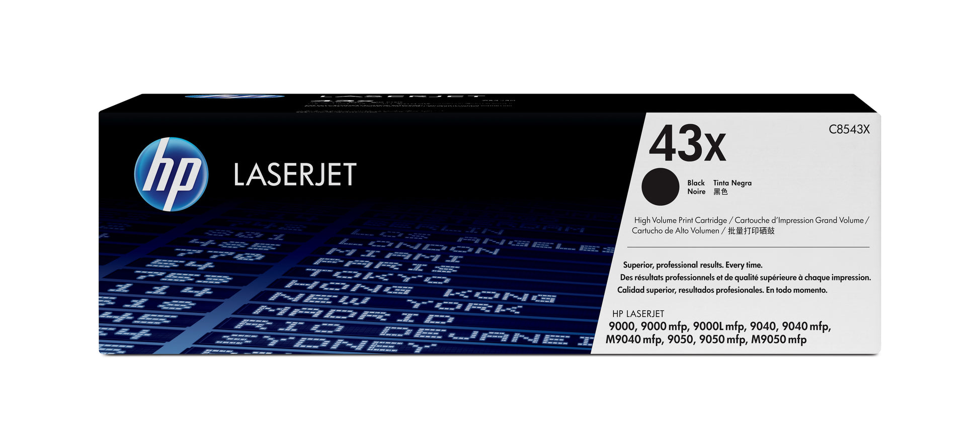 HP Toner 43X – schwarz, 30000 Seiten
