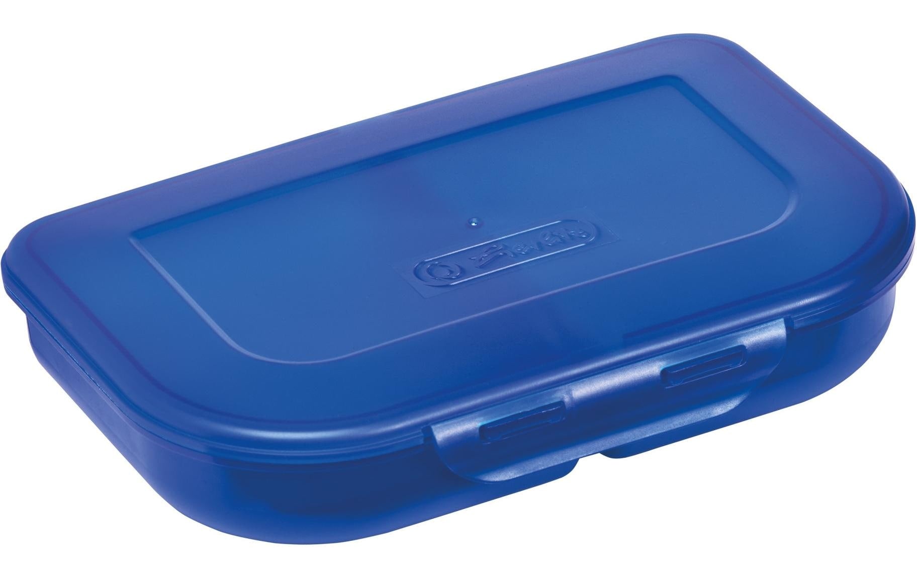 Herlitz Lunchbox 23 × 15,5 × 4 cm, Kunststoff, Blau
