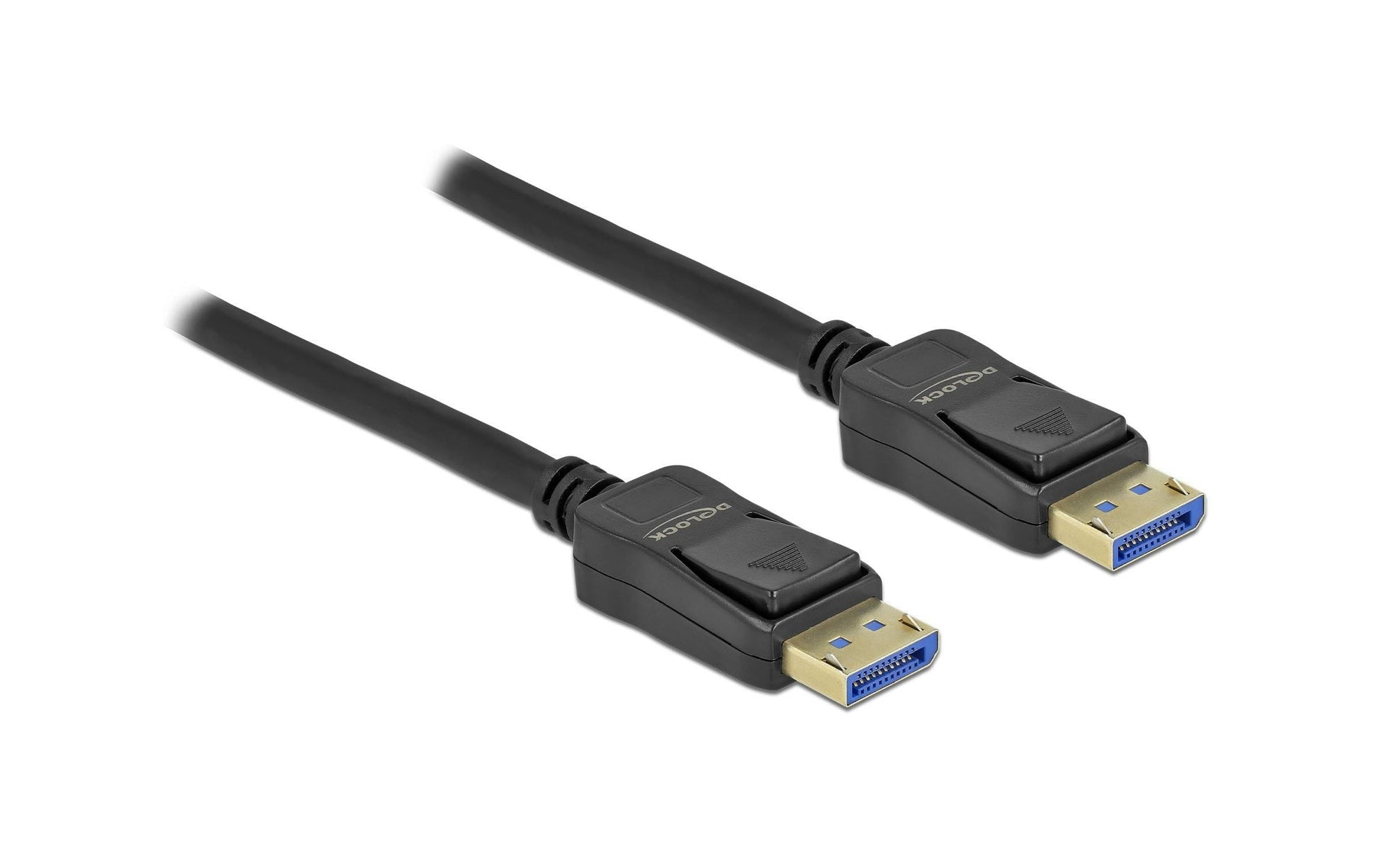 DeLOCK DisplayPort Kabel DP 2.0 10K 60 Hz – 2 m – verriegelbar