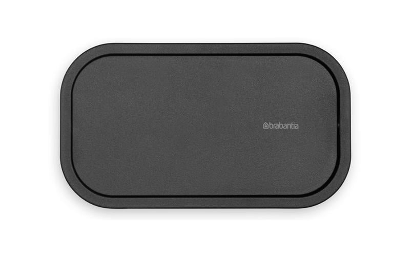 Brabantia Tischabfalleimer MindSet – Recycling-Kunststoff, rechteckig – Anthrazit