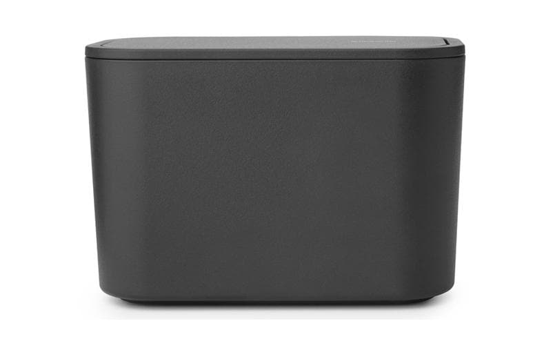 Brabantia Tischabfalleimer MindSet – Recycling-Kunststoff, rechteckig – Anthrazit