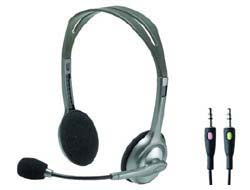 Logitech H110 – Stereo Headset – 2× 3,5 mm Klinke, mit Mikrofon