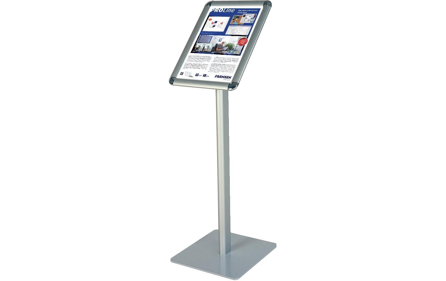 Franken Infodisplay Standard – Informationsstand, A4, 12,5 cm